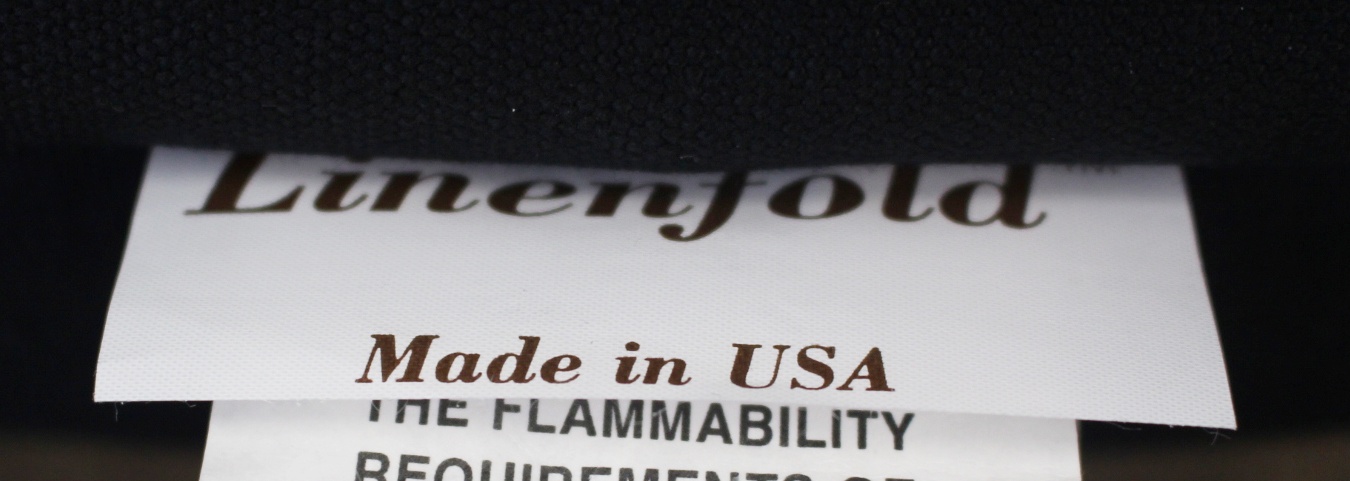 "Scroll Puff" Butterfly Style Rocker with "Bella Thyme"  Green /Brown