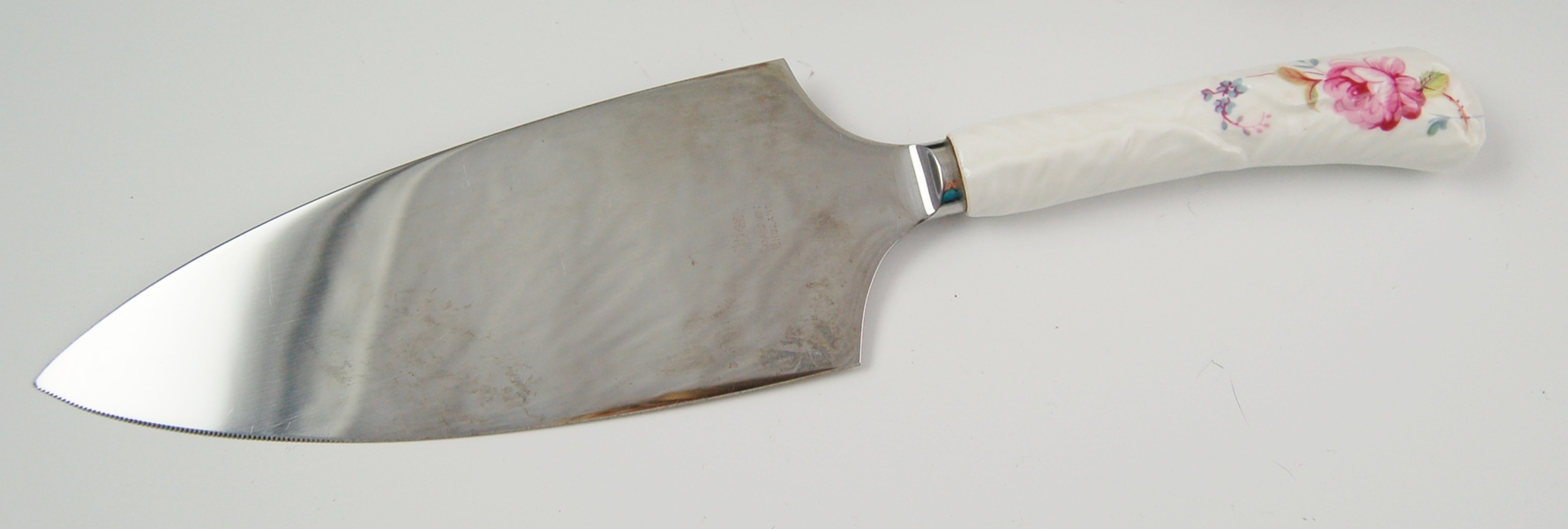 Coalport Bone China Serving Plate and Pie Knife