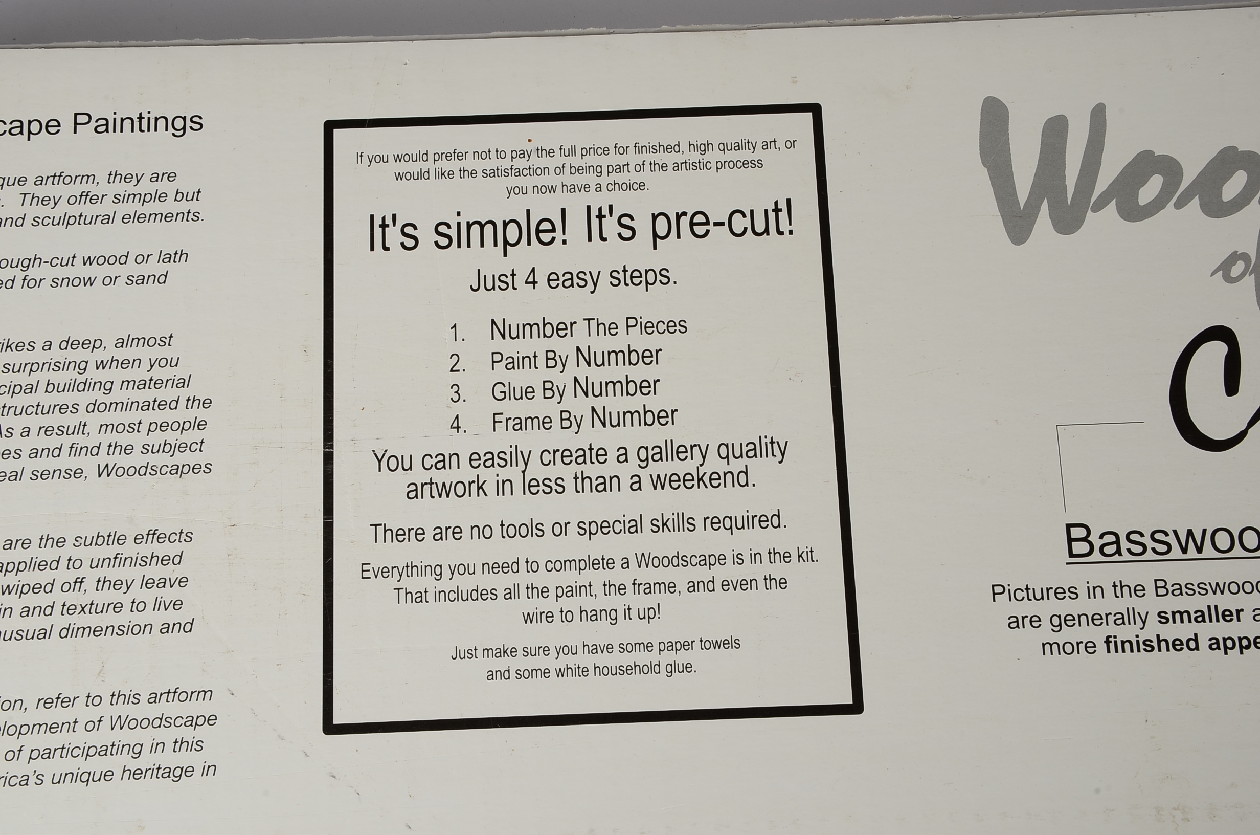 New Woodscapes Art Kit - 'Farm Country'