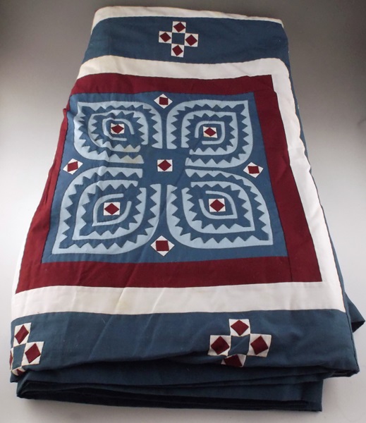 Cotton Hmong Quilt From Northern Thailand 