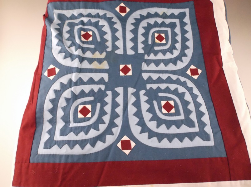 Cotton Hmong Quilt From Northern Thailand 