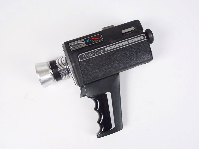A Vintage Bell & Howell Director Series Focus-Matic Super 8 Camera