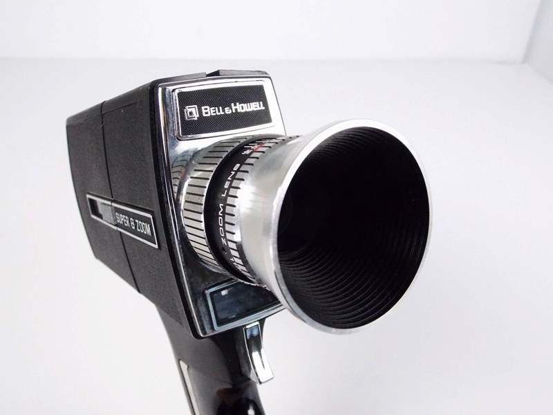 A Vintage Bell & Howell Director Series Focus-Matic Super 8 Camera