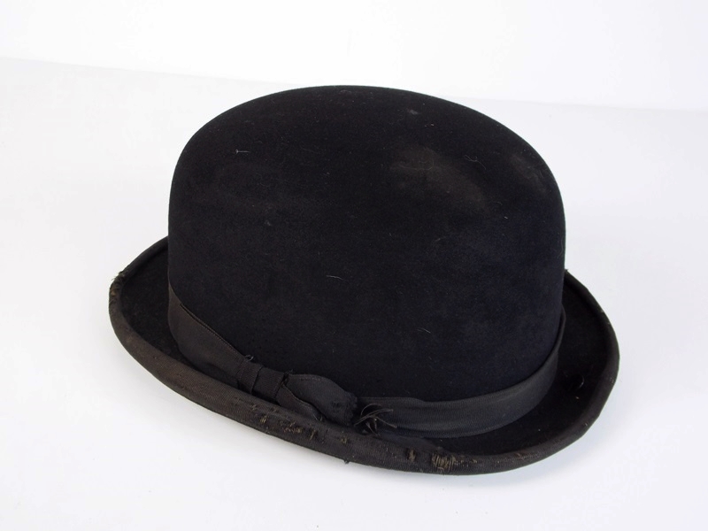 A Vintage Meyers Riding Hat with Chin Strap