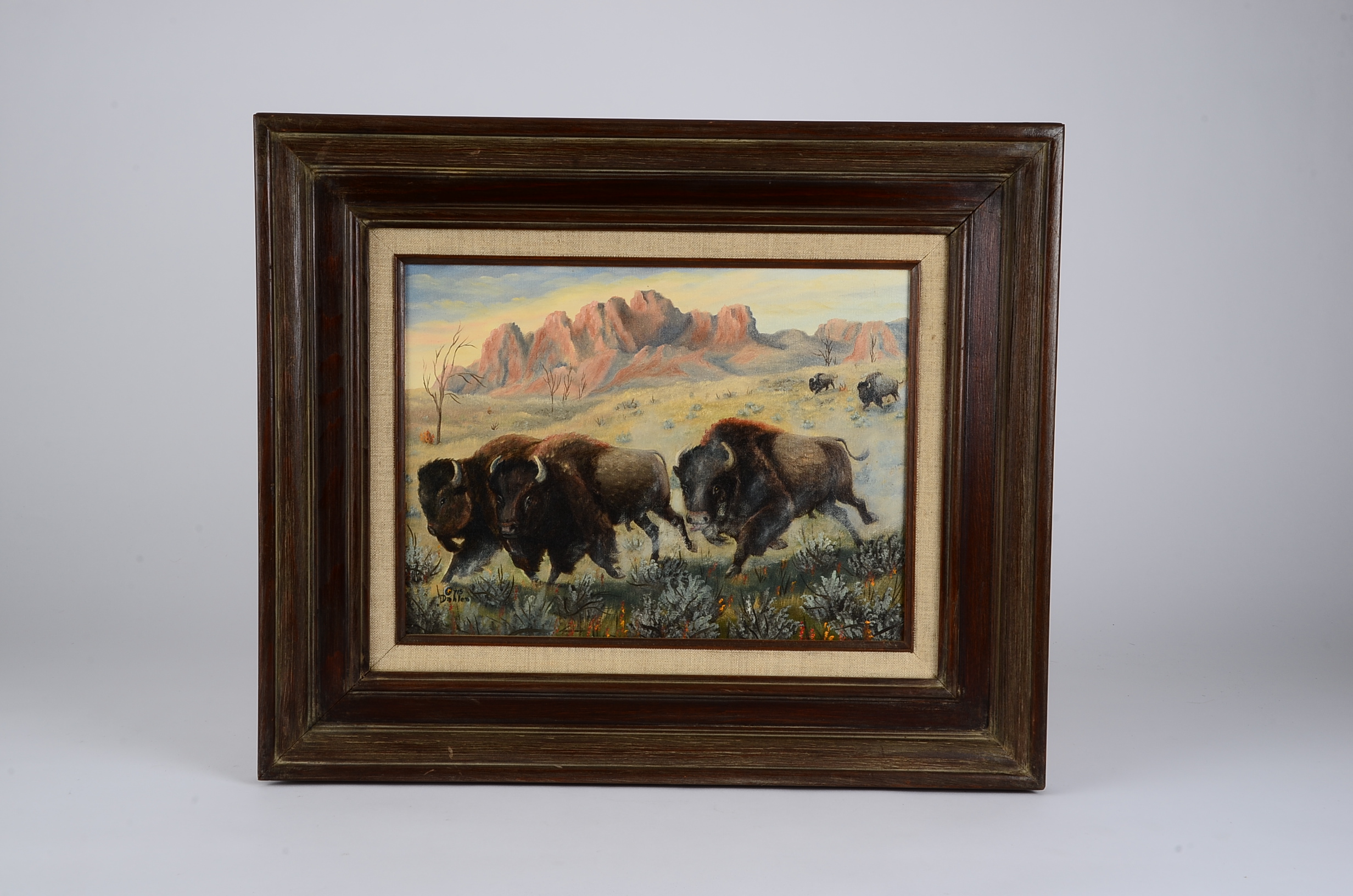 Oris Strommen Dahlen Original Oil on Canvas Painting 