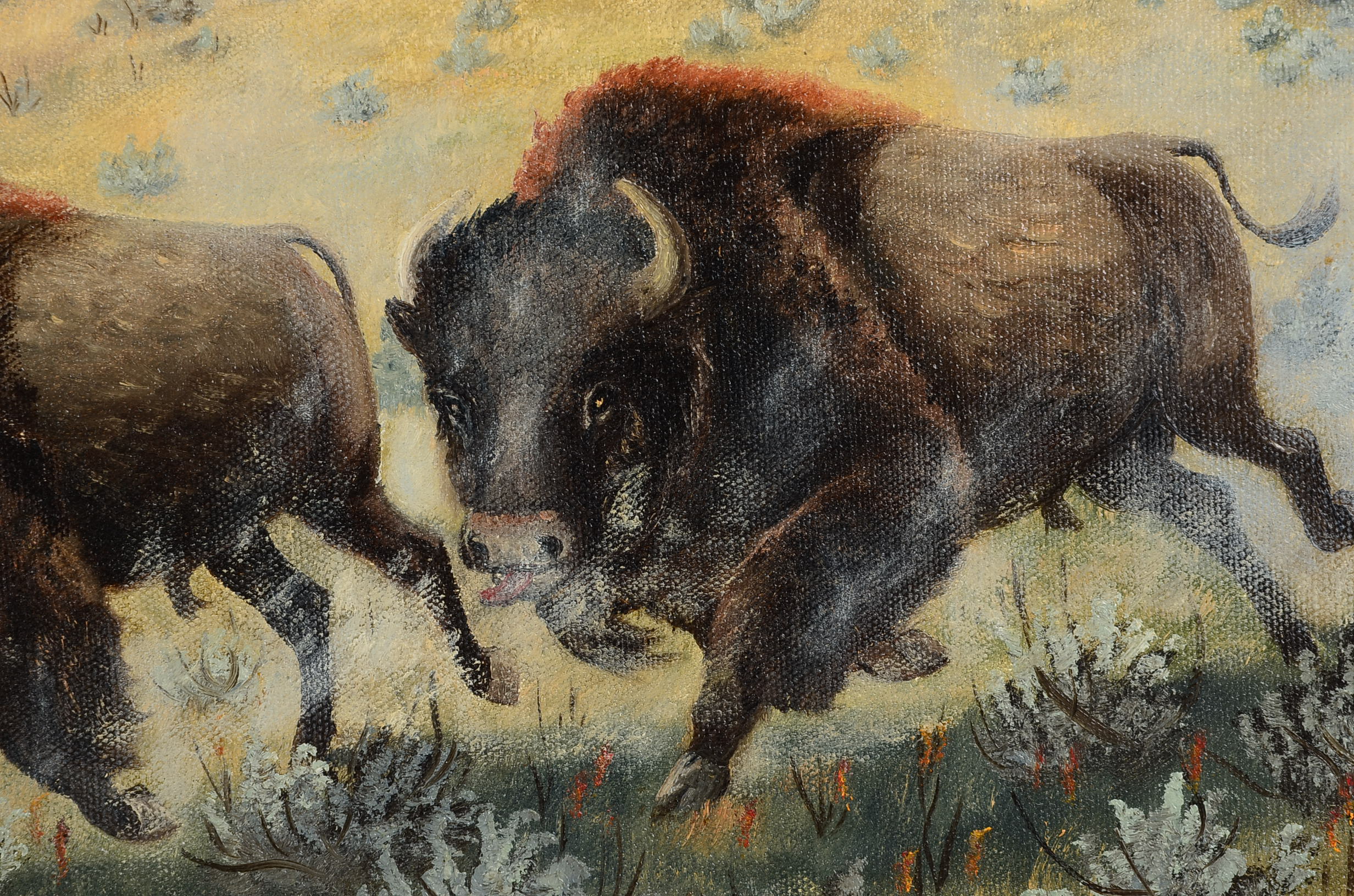 Oris Strommen Dahlen Original Oil on Canvas Painting 