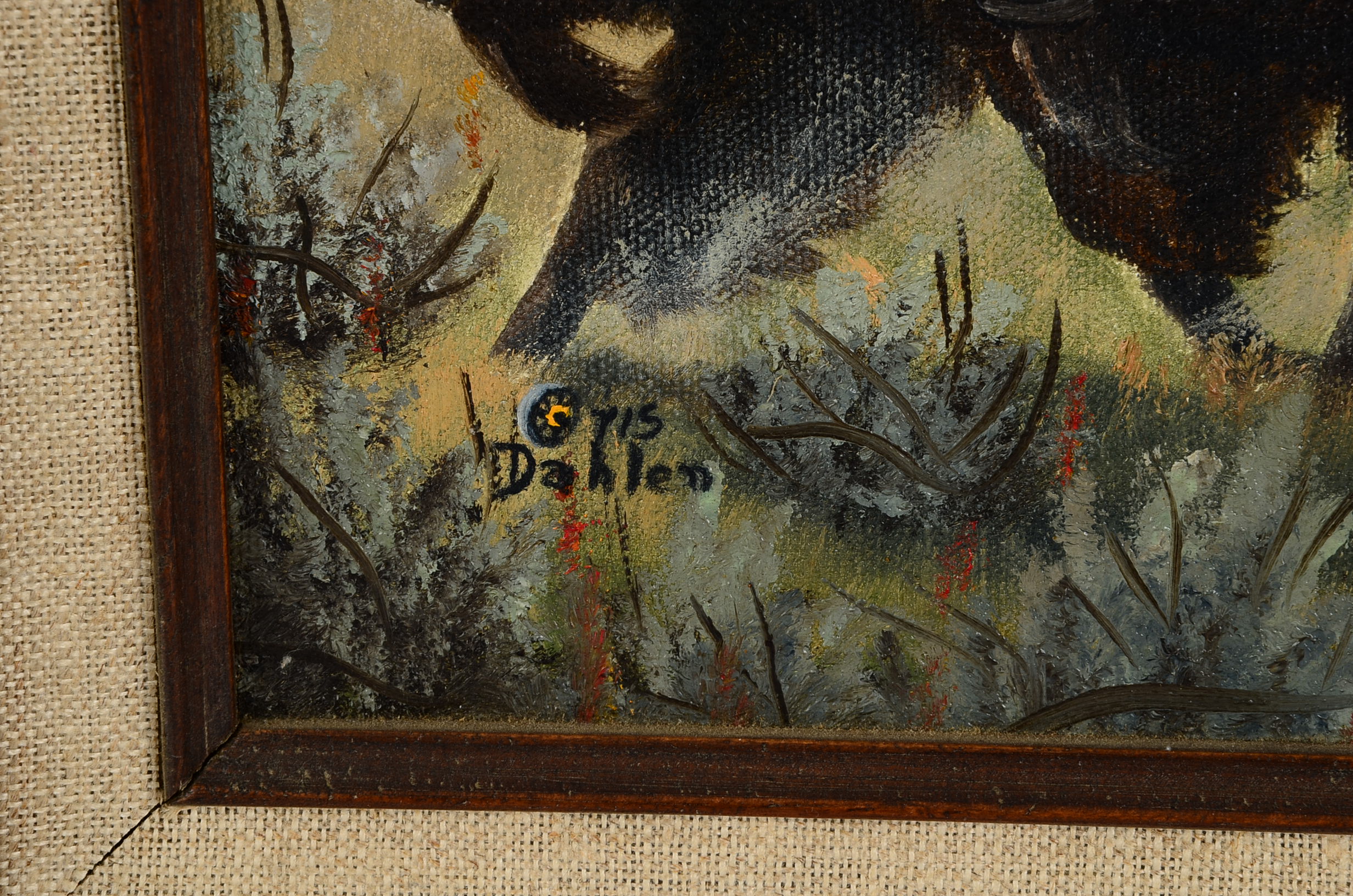 Oris Strommen Dahlen Original Oil on Canvas Painting 