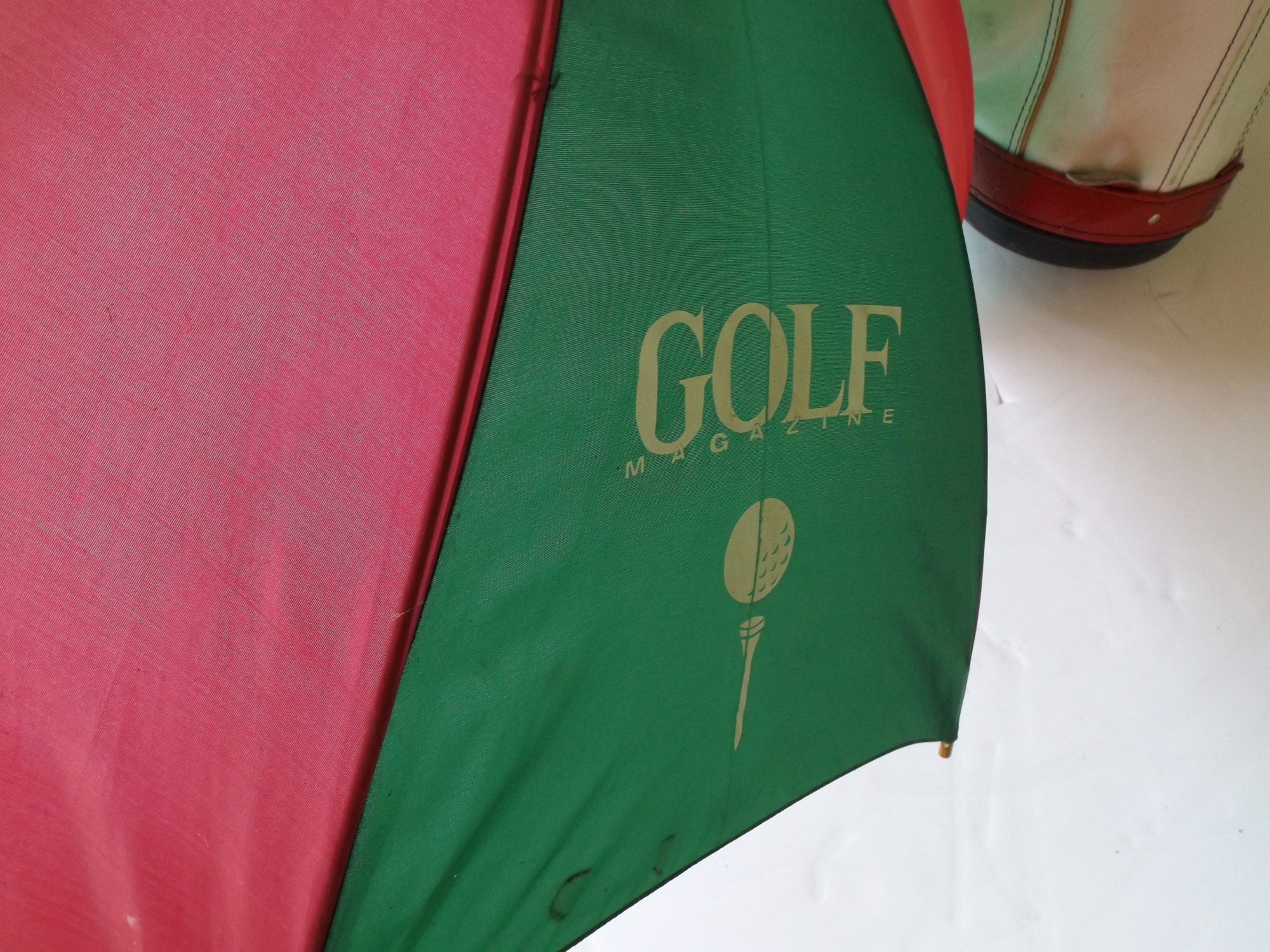 Vintage Ben Hogan Golf Bag and Golden Lady Clubs