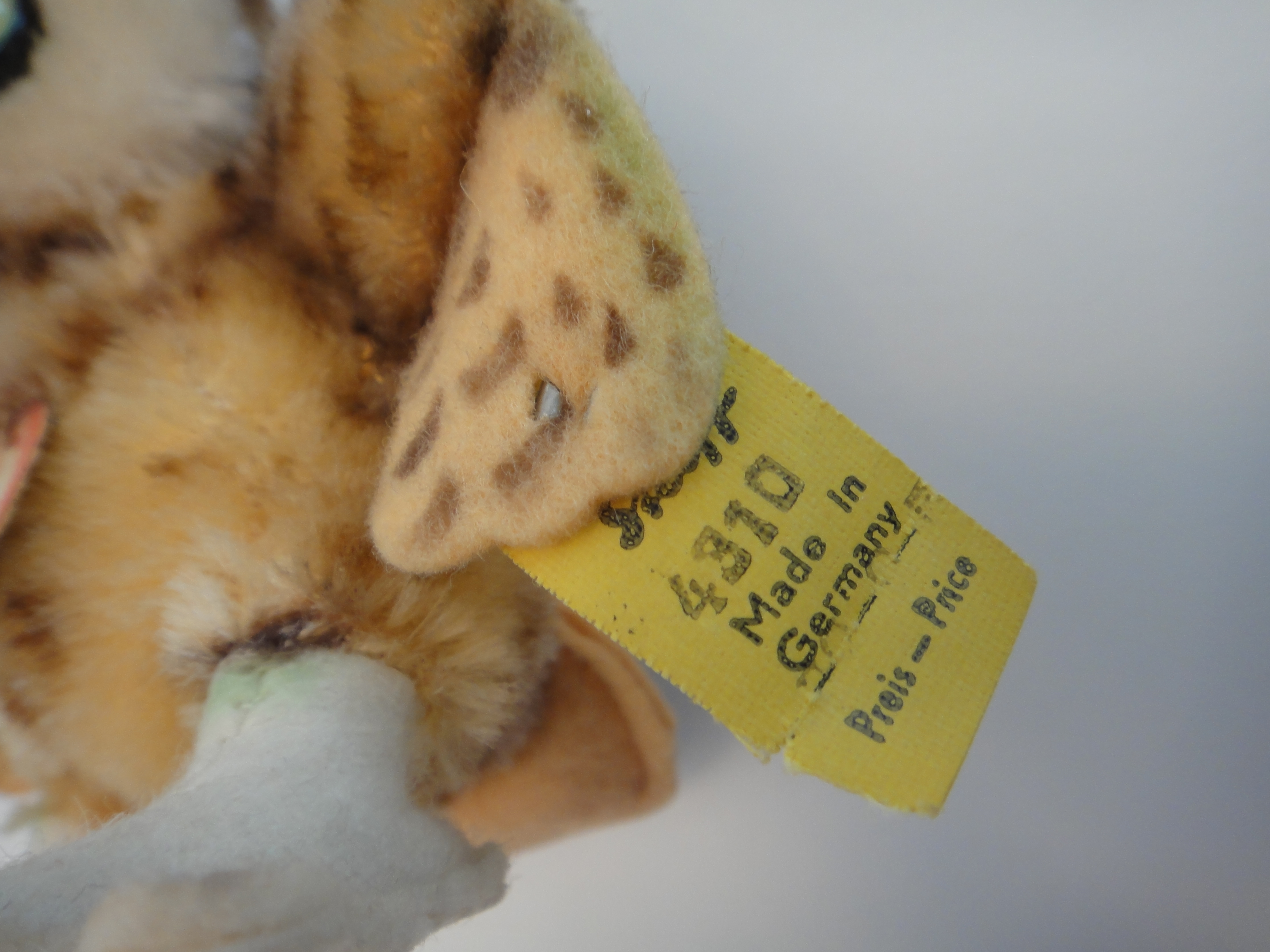 Awesome Vintage Steiff Owl Original 1950s