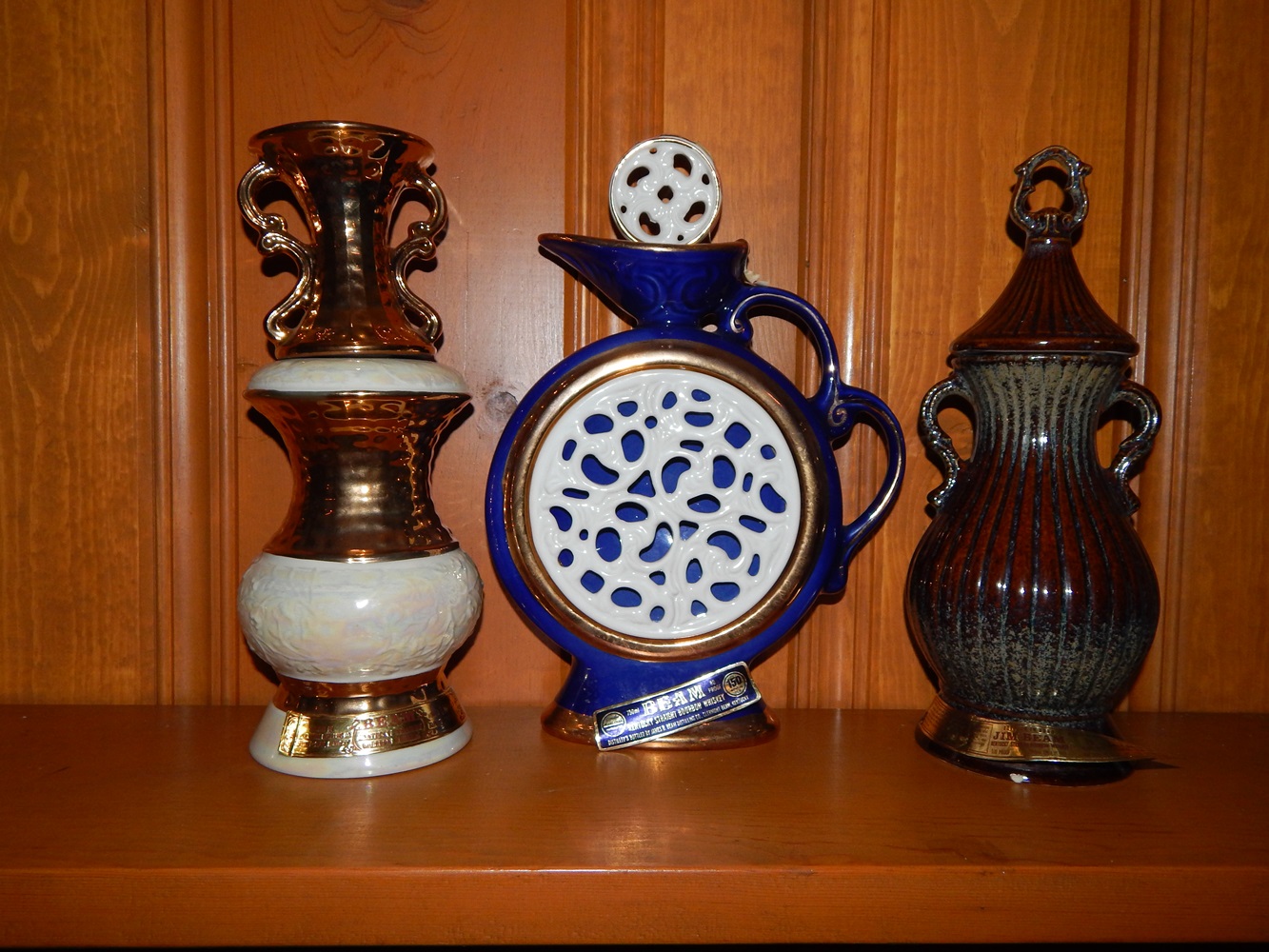 Vintage Jim Beam Collectible Bottles