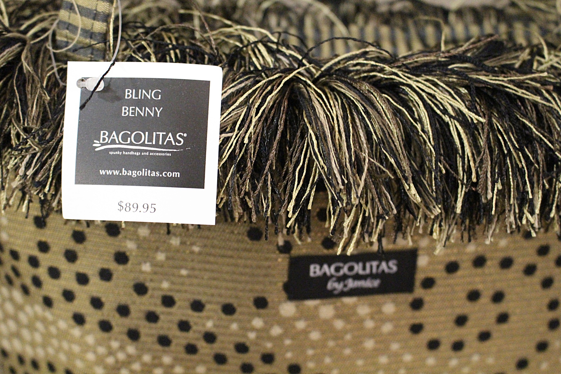 "Bagolitas" Designer Handbags "Benny Bling" and "Bailey"