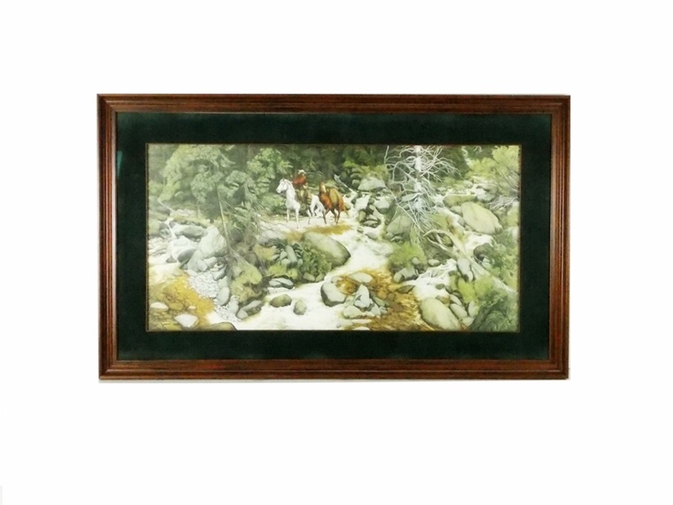 A Bev Doolittle Signed and Numbered Print "The Forest Has Eyes", Issued in 1984