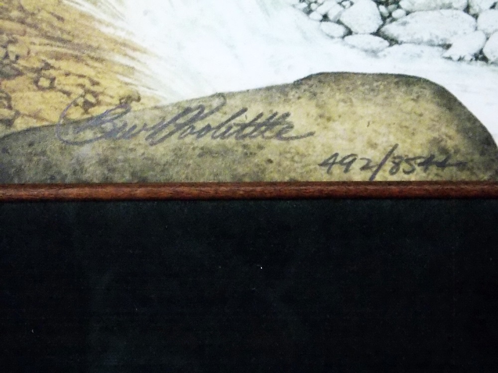 A Bev Doolittle Signed and Numbered Print "The Forest Has Eyes", Issued in 1984