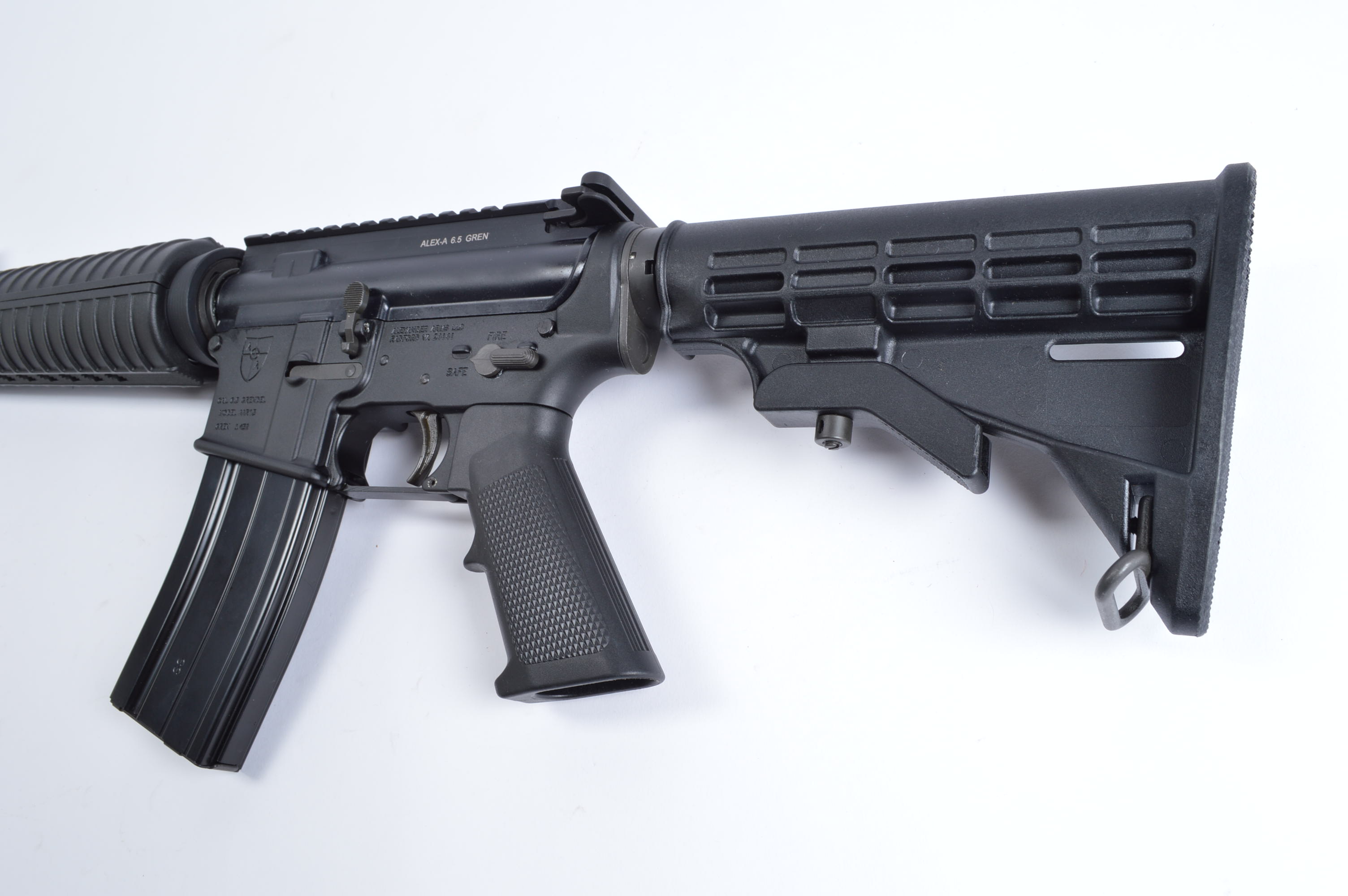 Alexander Arms 6.5 caliber Grendel Model AAR-15 semi-auto rifle