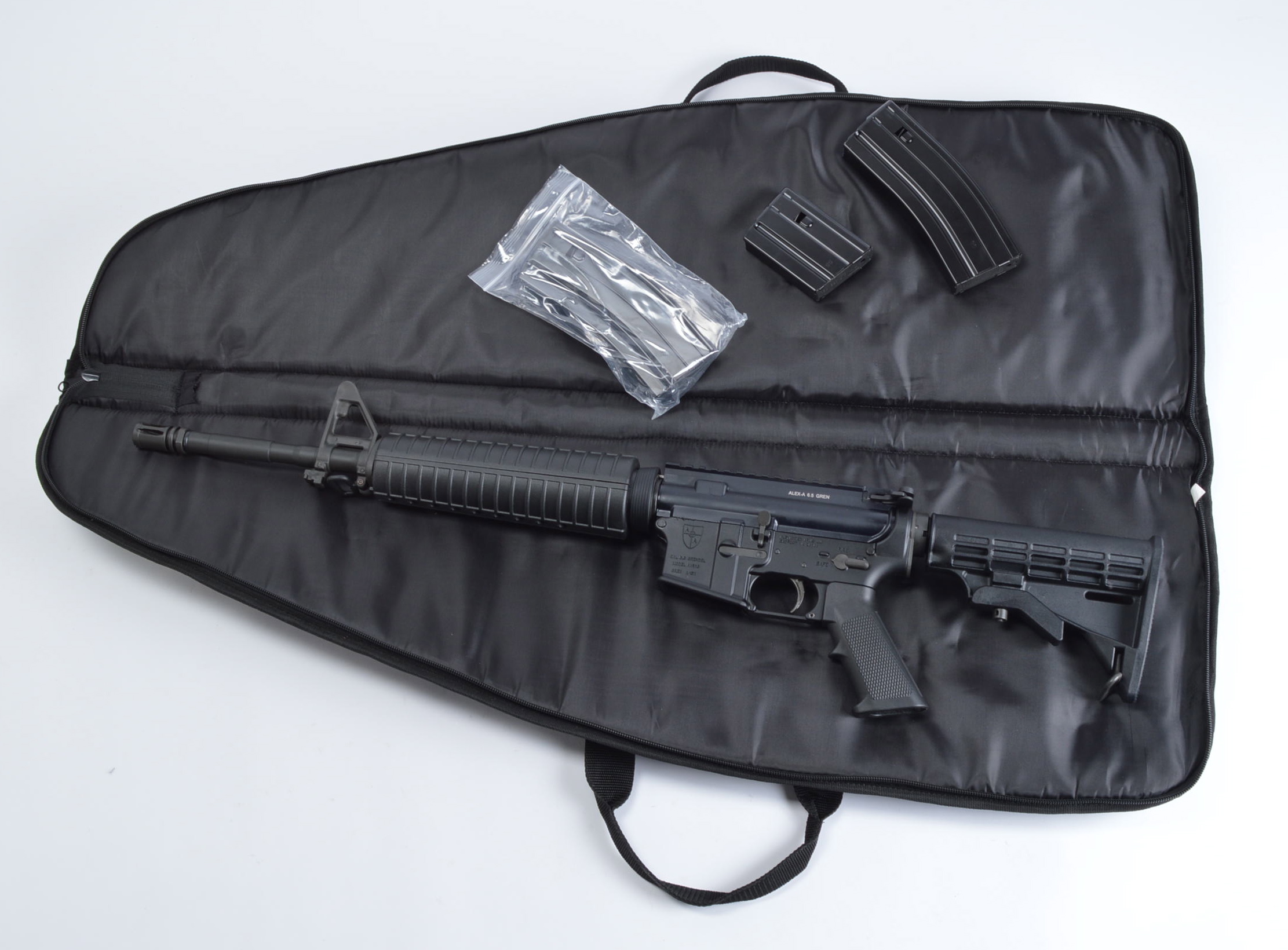 Alexander Arms 6.5 caliber Grendel Model AAR-15 semi-auto rifle