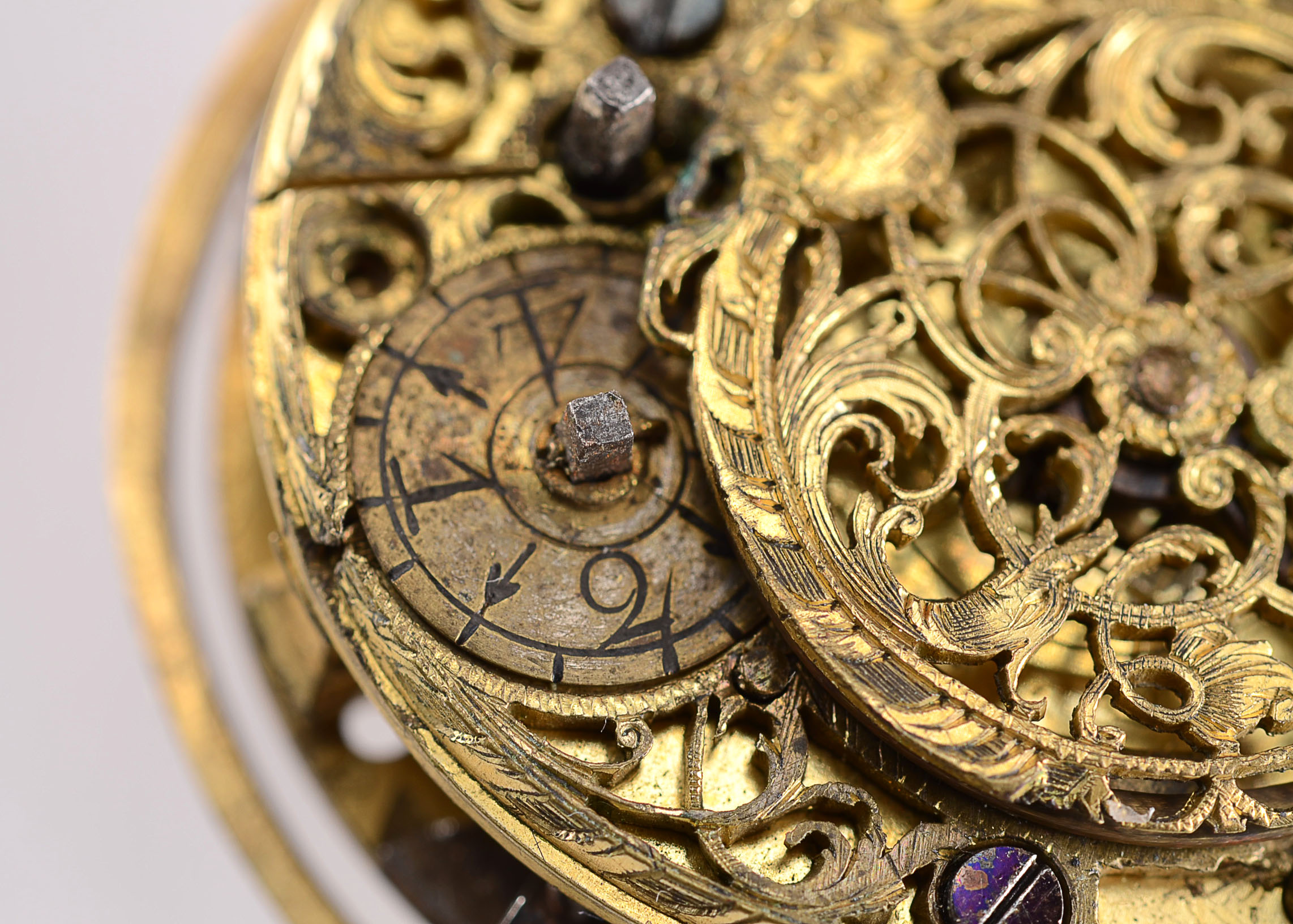 18th Century One-of-a-Kind Mantle Clock by Leble London Clockmaker