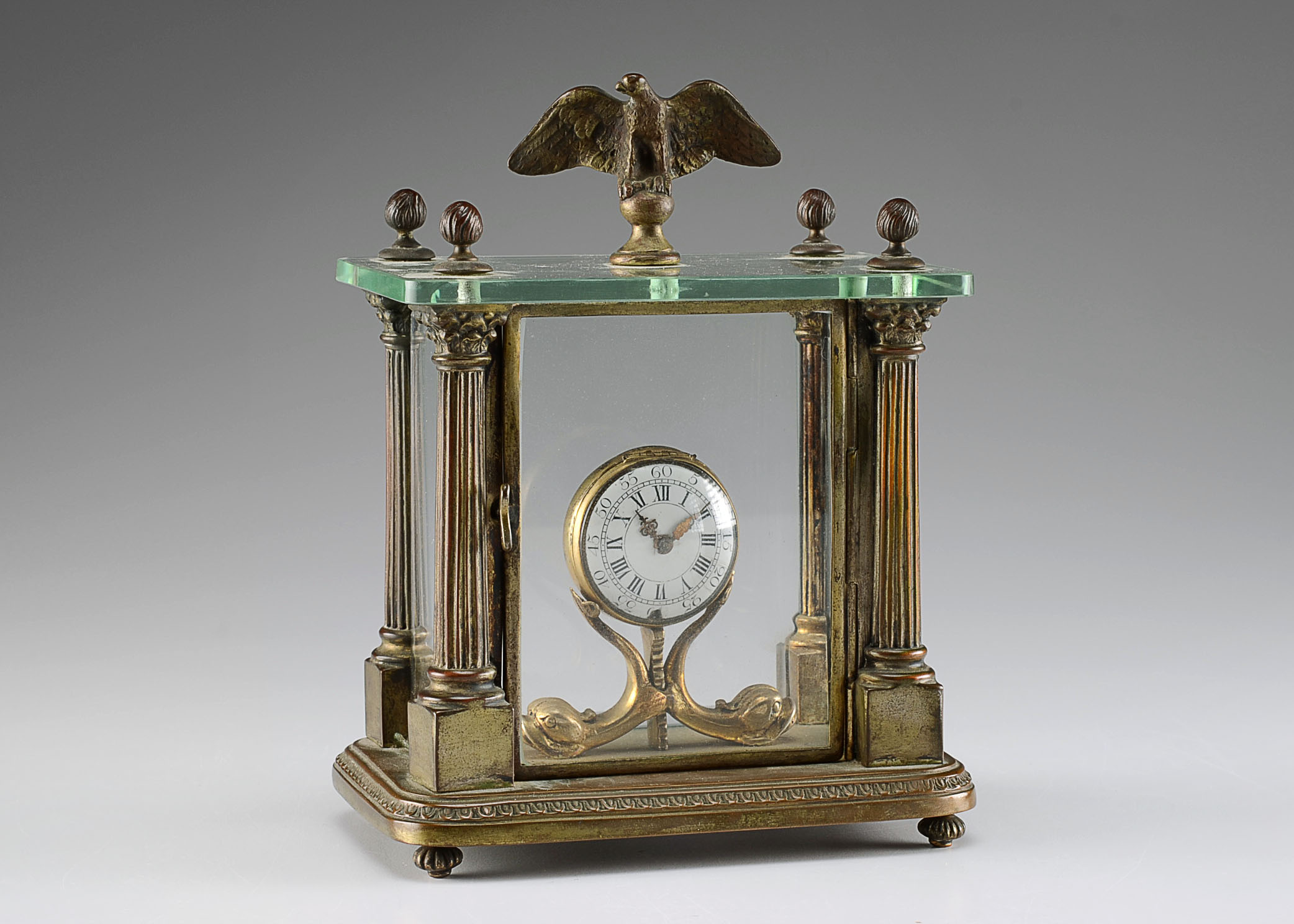 18th Century One-of-a-Kind Mantle Clock by Leble London Clockmaker