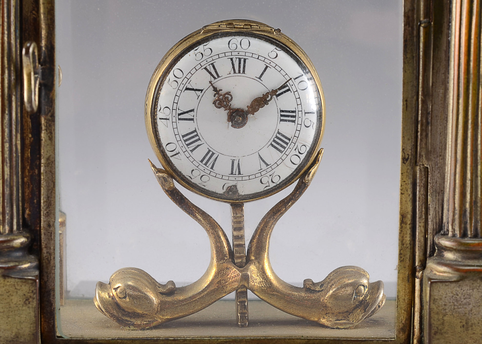 18th Century One-of-a-Kind Mantle Clock by Leble London Clockmaker