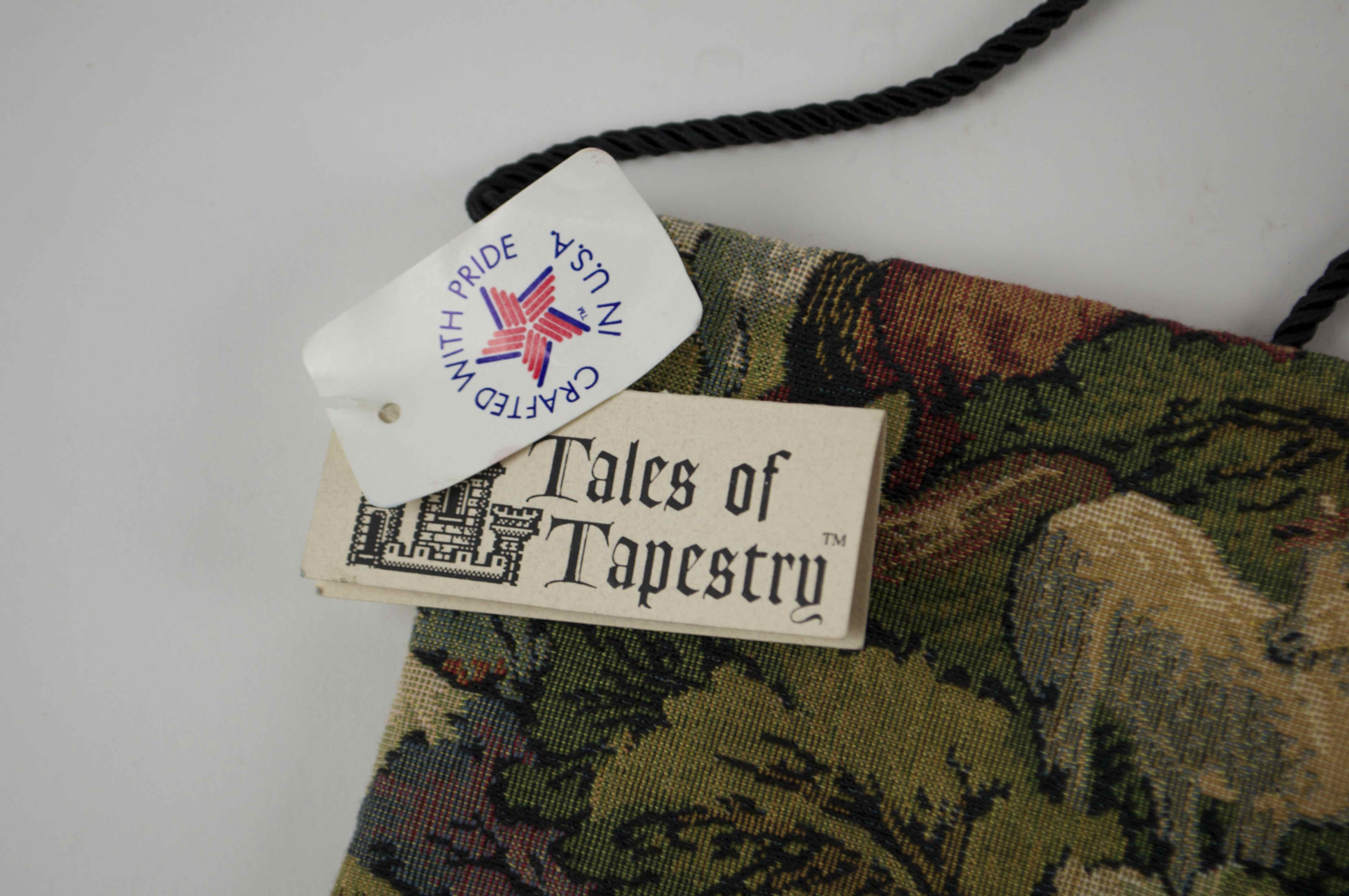 Shoulder Bag with a Camera or Binocular Bag Designed by “Tales of Tapestry”