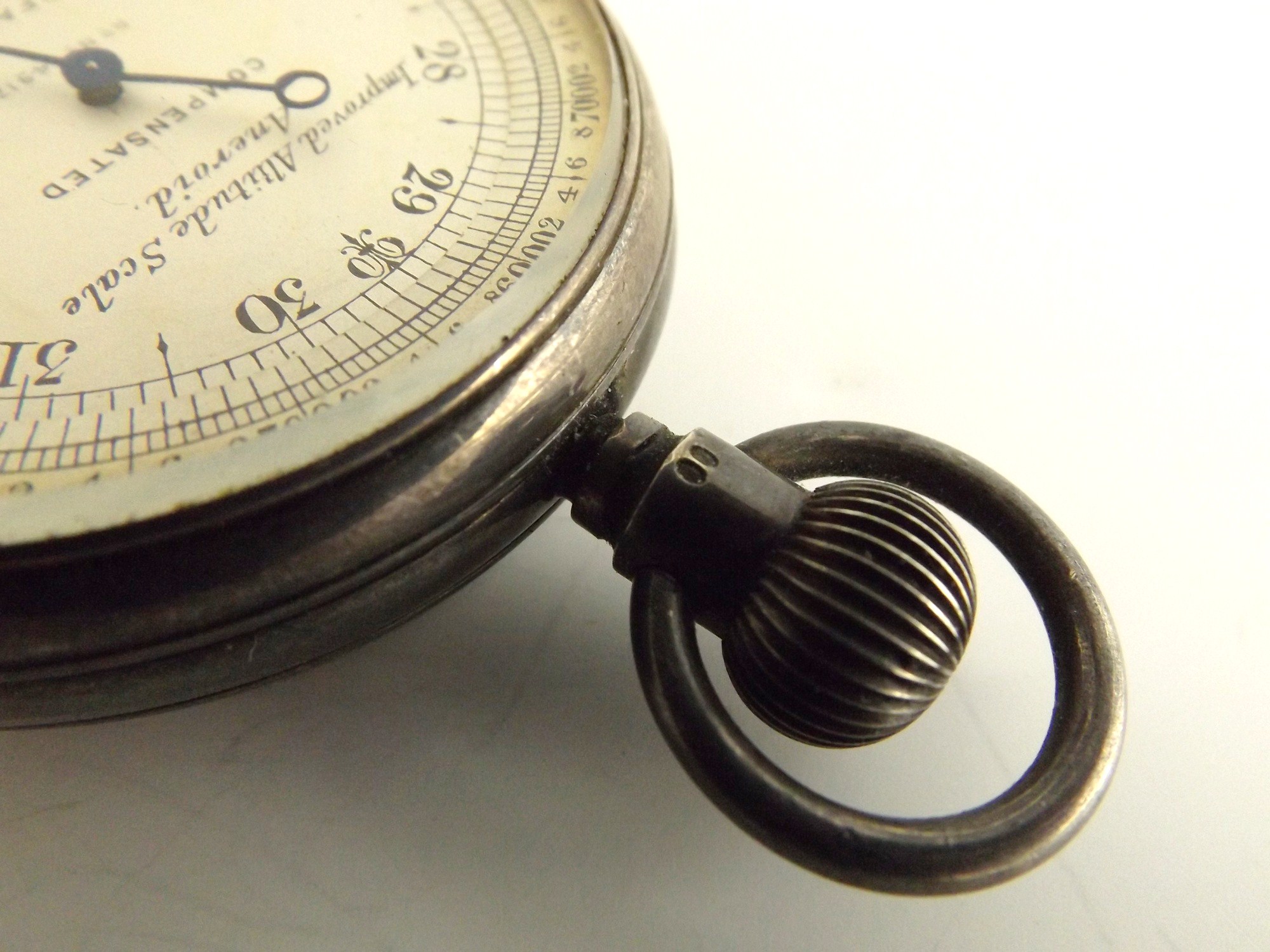 A Splendid Tiffany & Co. Pocket Barometer in Fitted Case