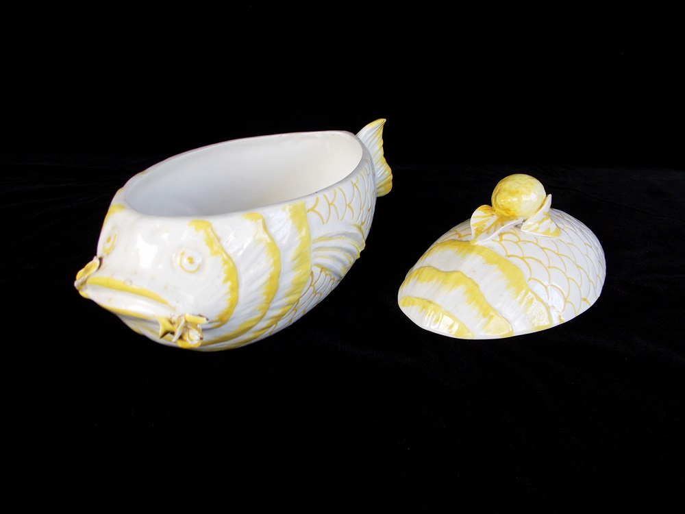 Vintage Hand Painted Italian "Deruta" Pottery Appetizer Plates and More