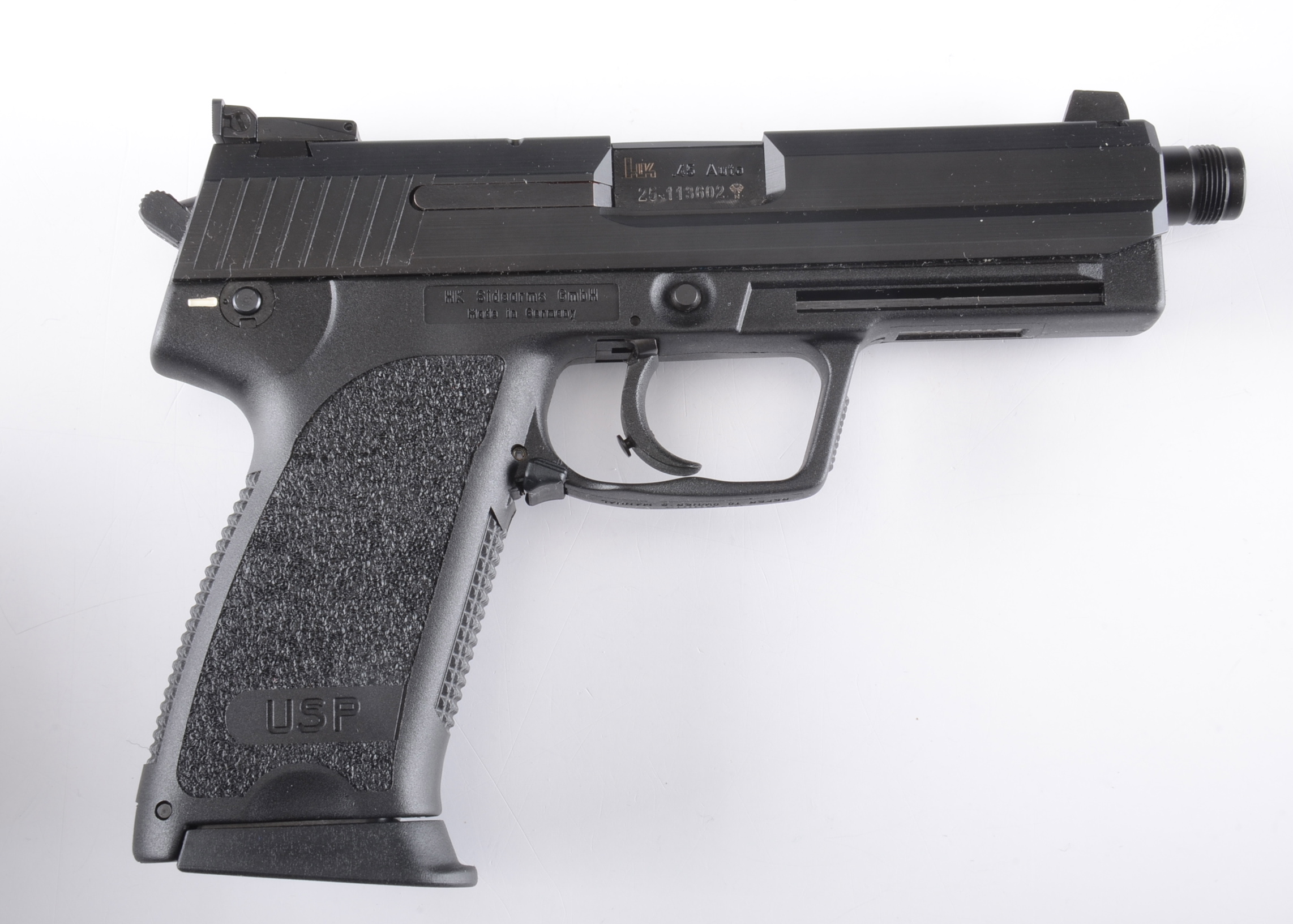 HK Model USP 45 Tactical .45 caliber semi-auto handgun