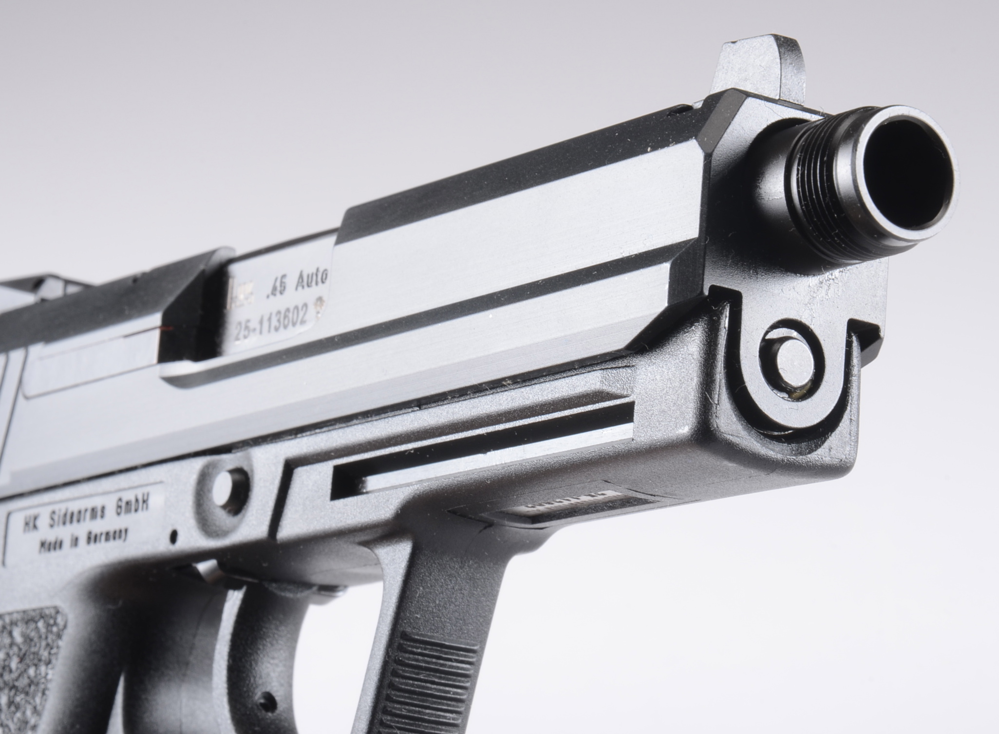 HK Model USP 45 Tactical .45 caliber semi-auto handgun