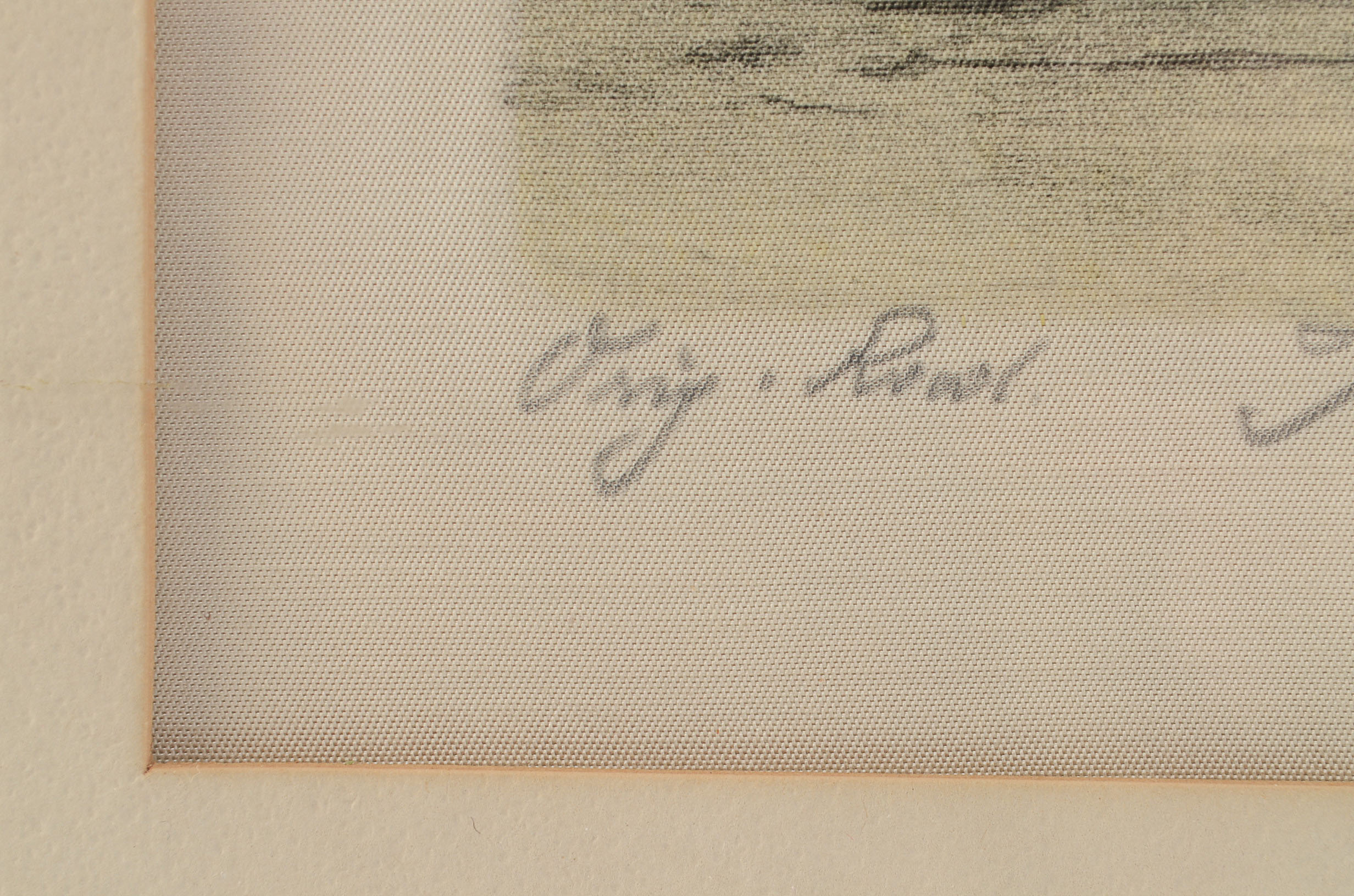 Original Silk Etching by H. Leisch