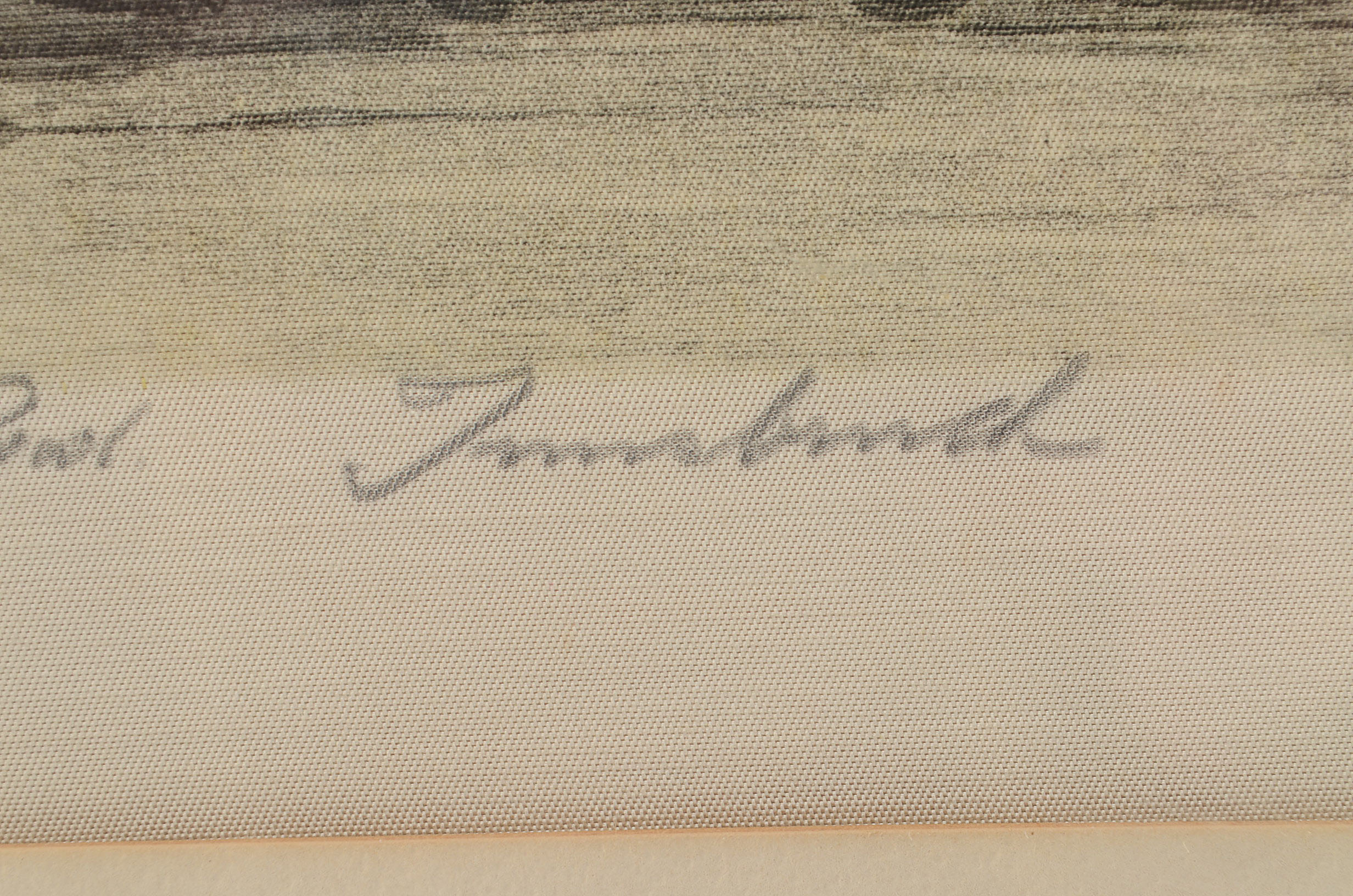 Original Silk Etching by H. Leisch