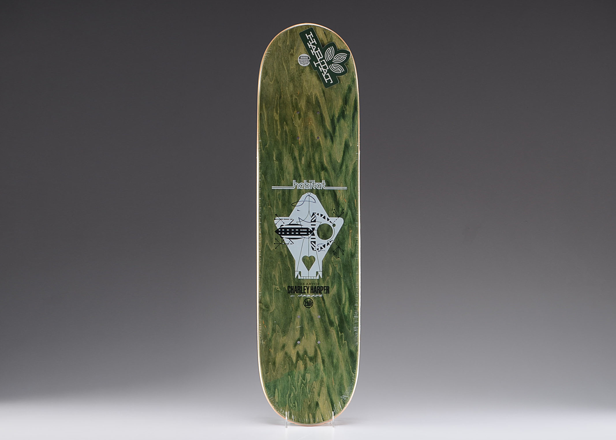 Habitat Skateboard Deck Featuring Charley Harper Art