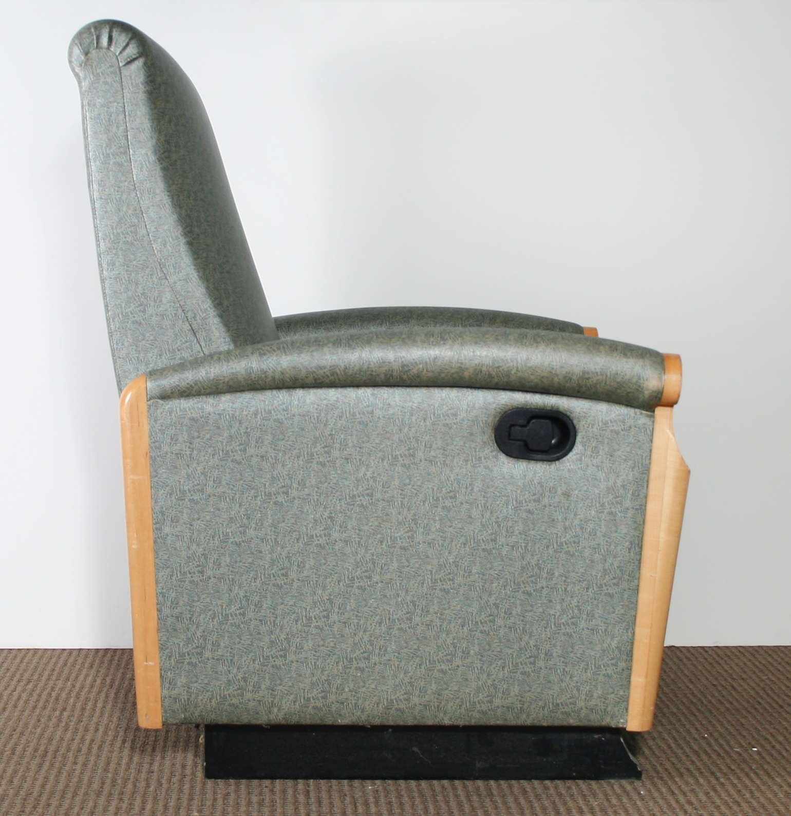 Vintage Vinyl Covered Armchair 