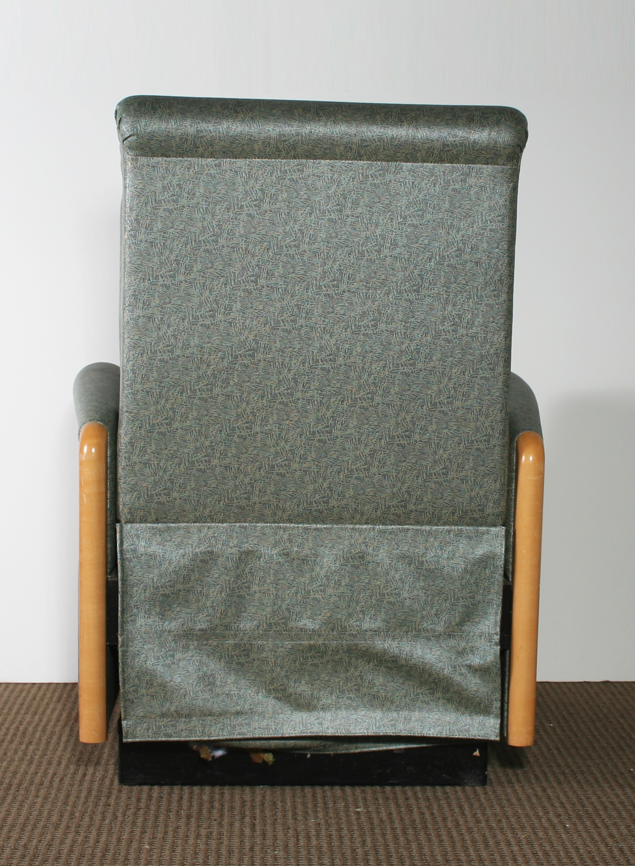 Vintage Vinyl Covered Armchair 