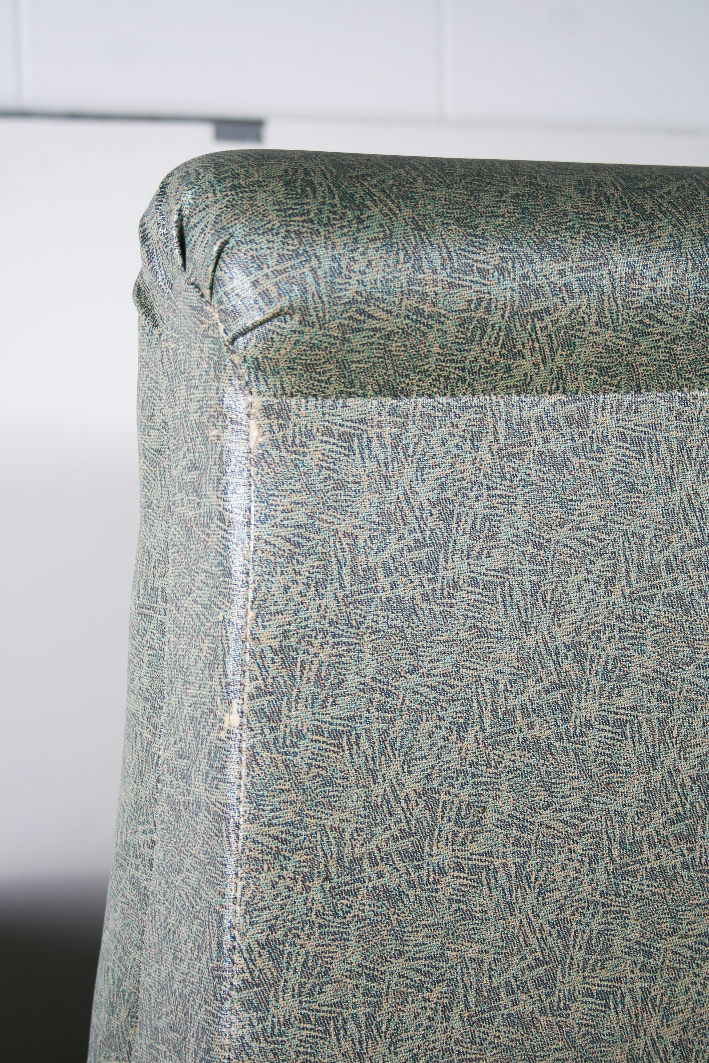 Vintage Vinyl Covered Armchair 