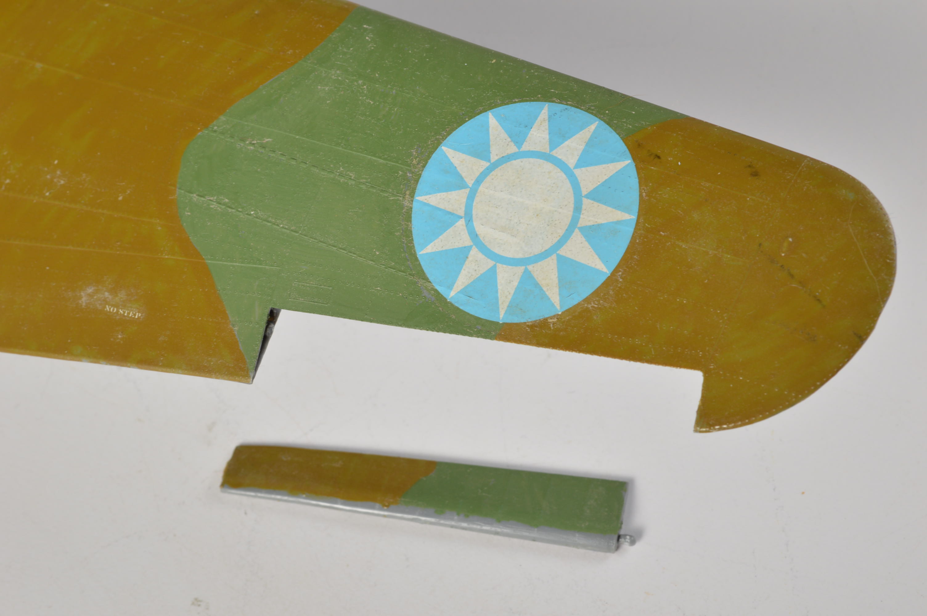 Three Vintage Hand Crafted Airplane Models