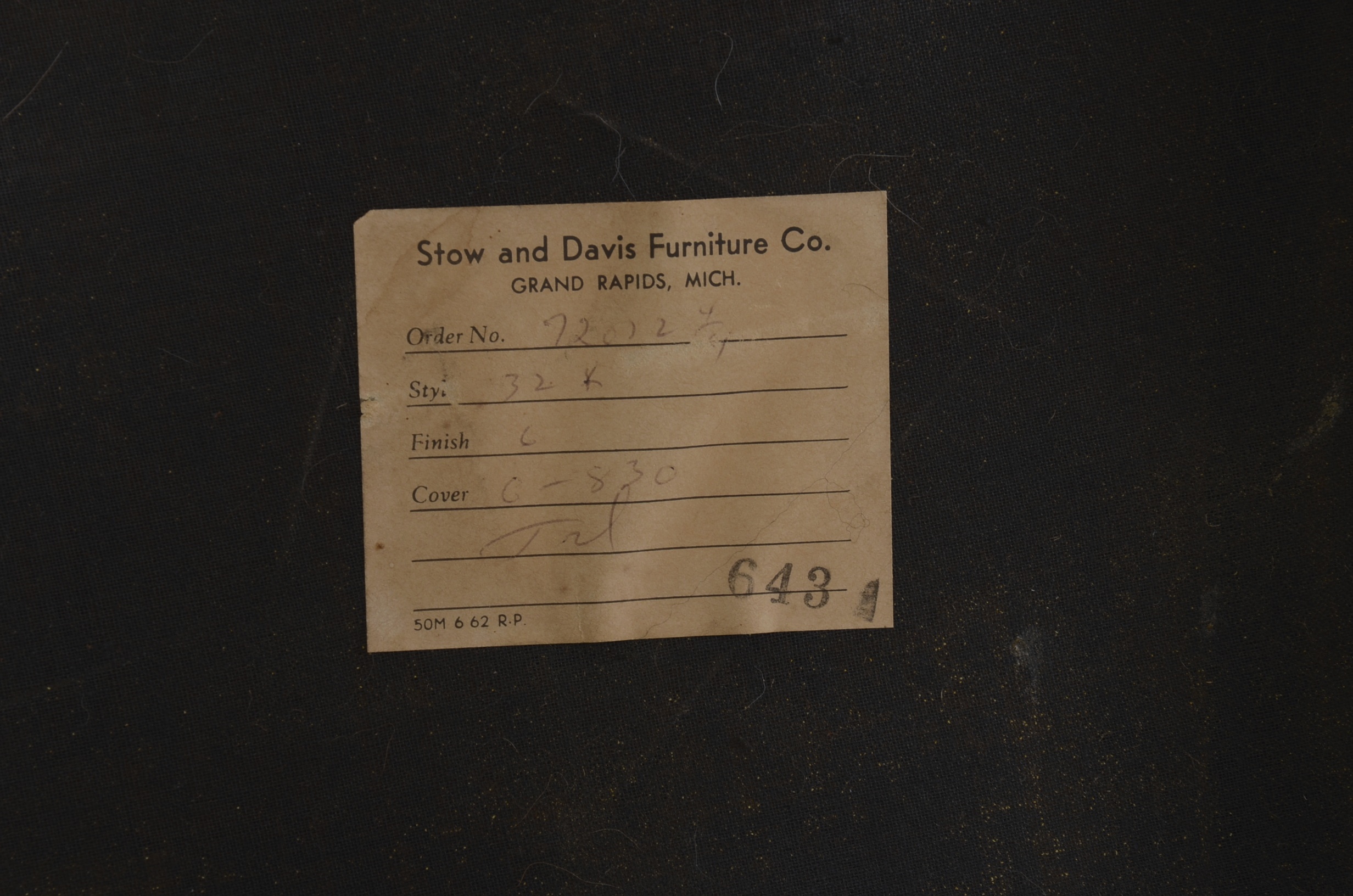 Pair of Stow & Davis Furniture Company Chairs