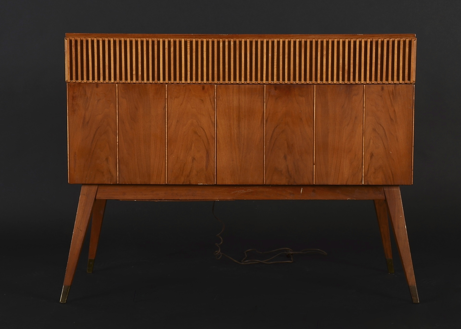 Mid Century Modern Grundig Majestic Model 7056 Stereo/Turntable Console