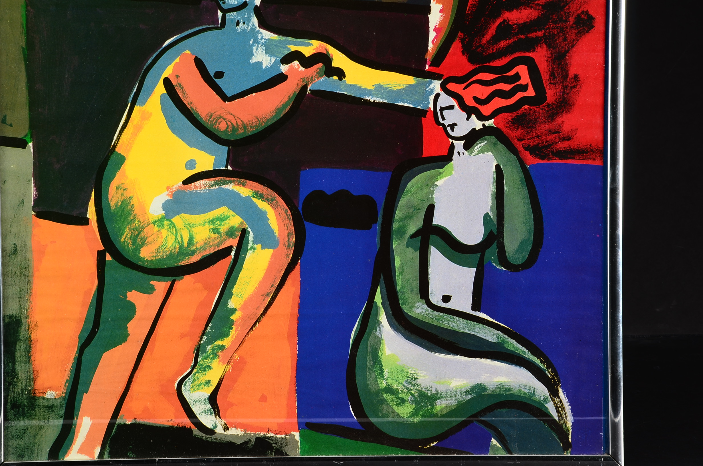 Framed Modern Abstract Poster