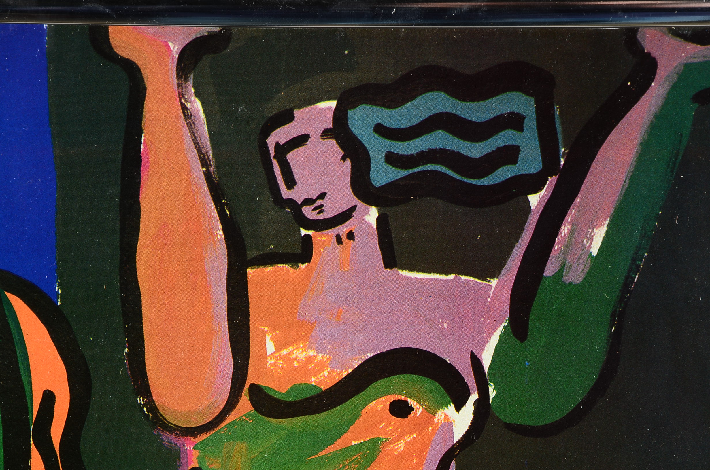 Framed Modern Abstract Poster