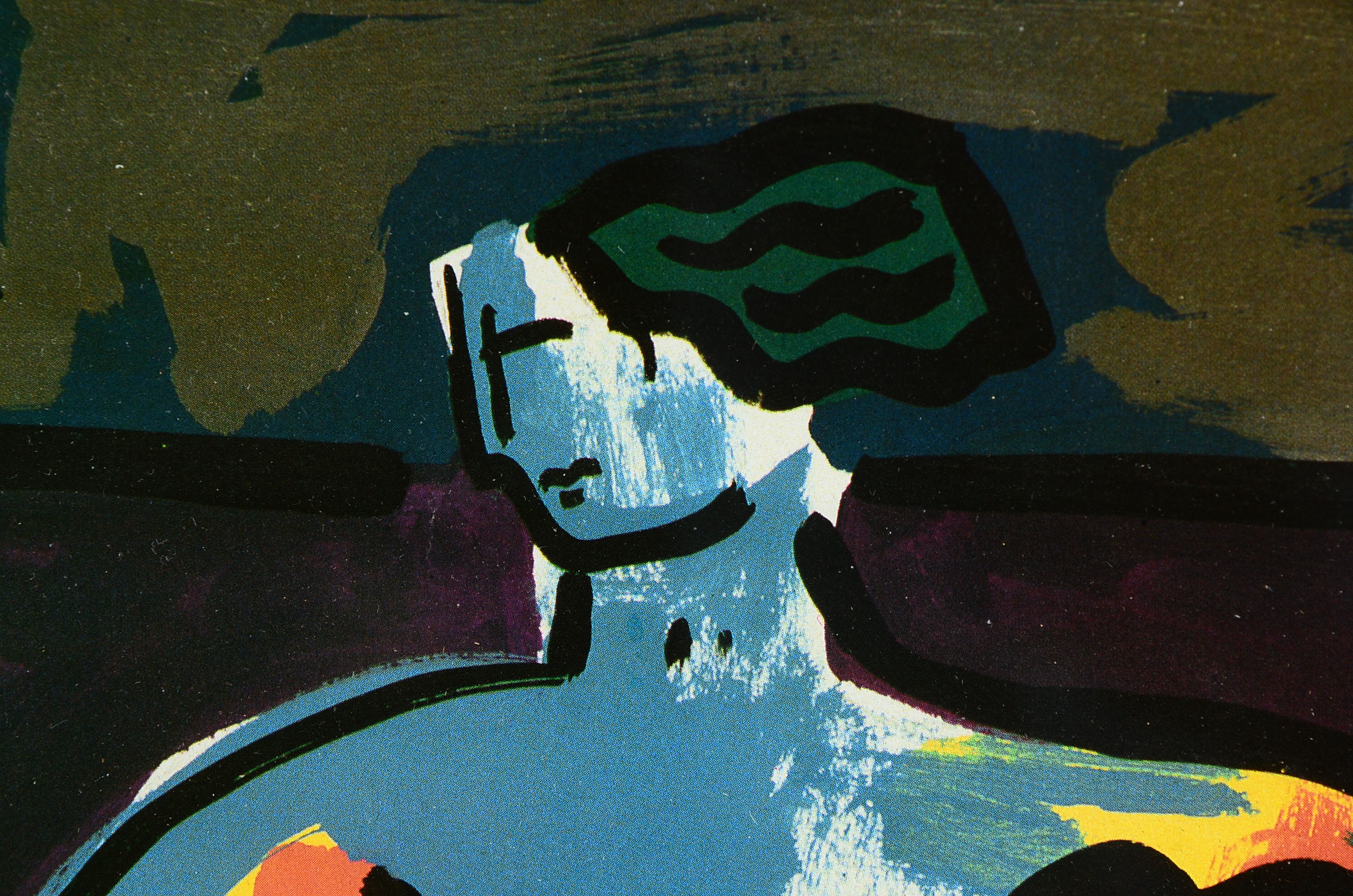 Framed Modern Abstract Poster