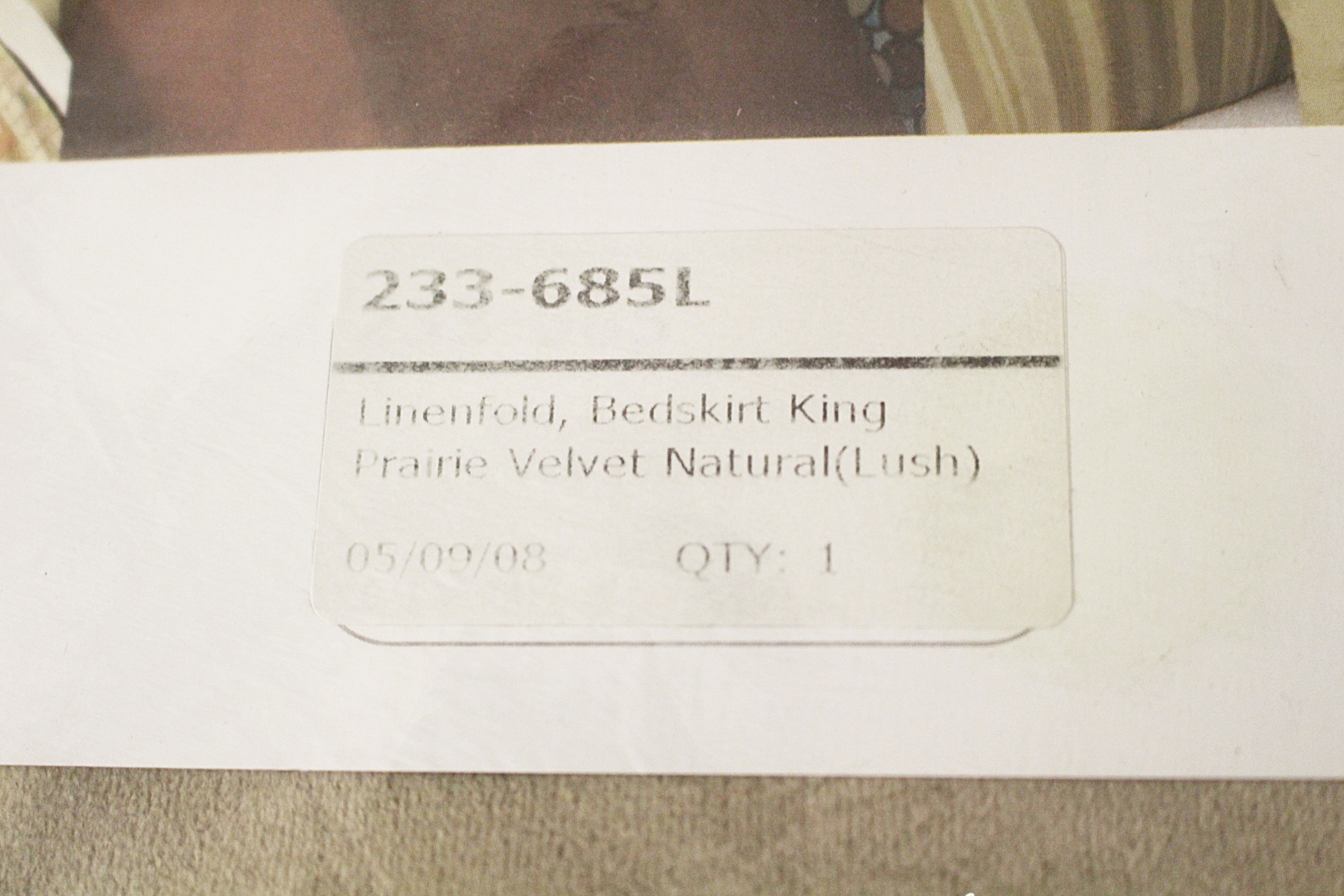 CTC Bedding Ensemble "Woodland Sand" King