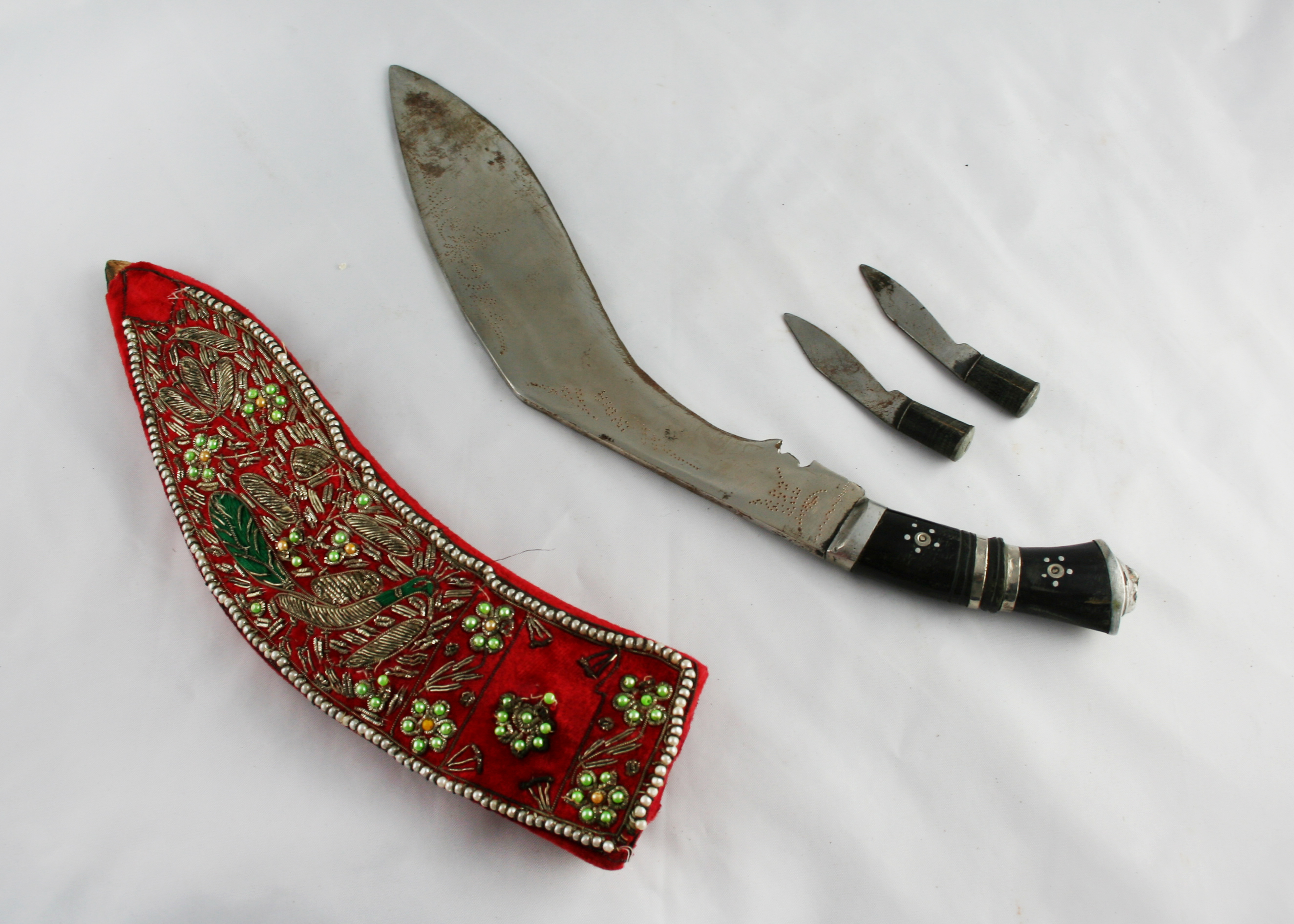 Indian Khukuri Knife Set 