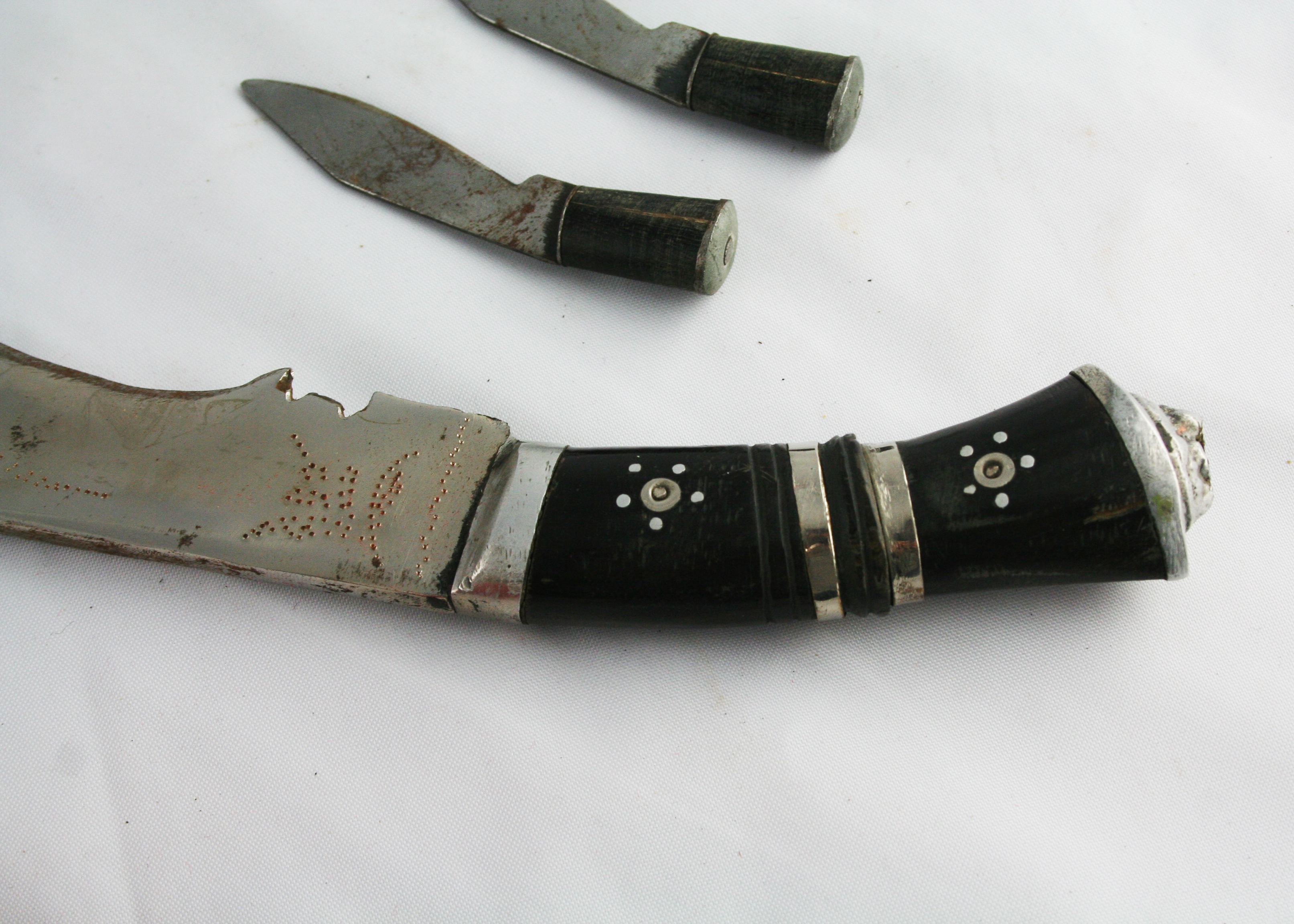Indian Khukuri Knife Set 