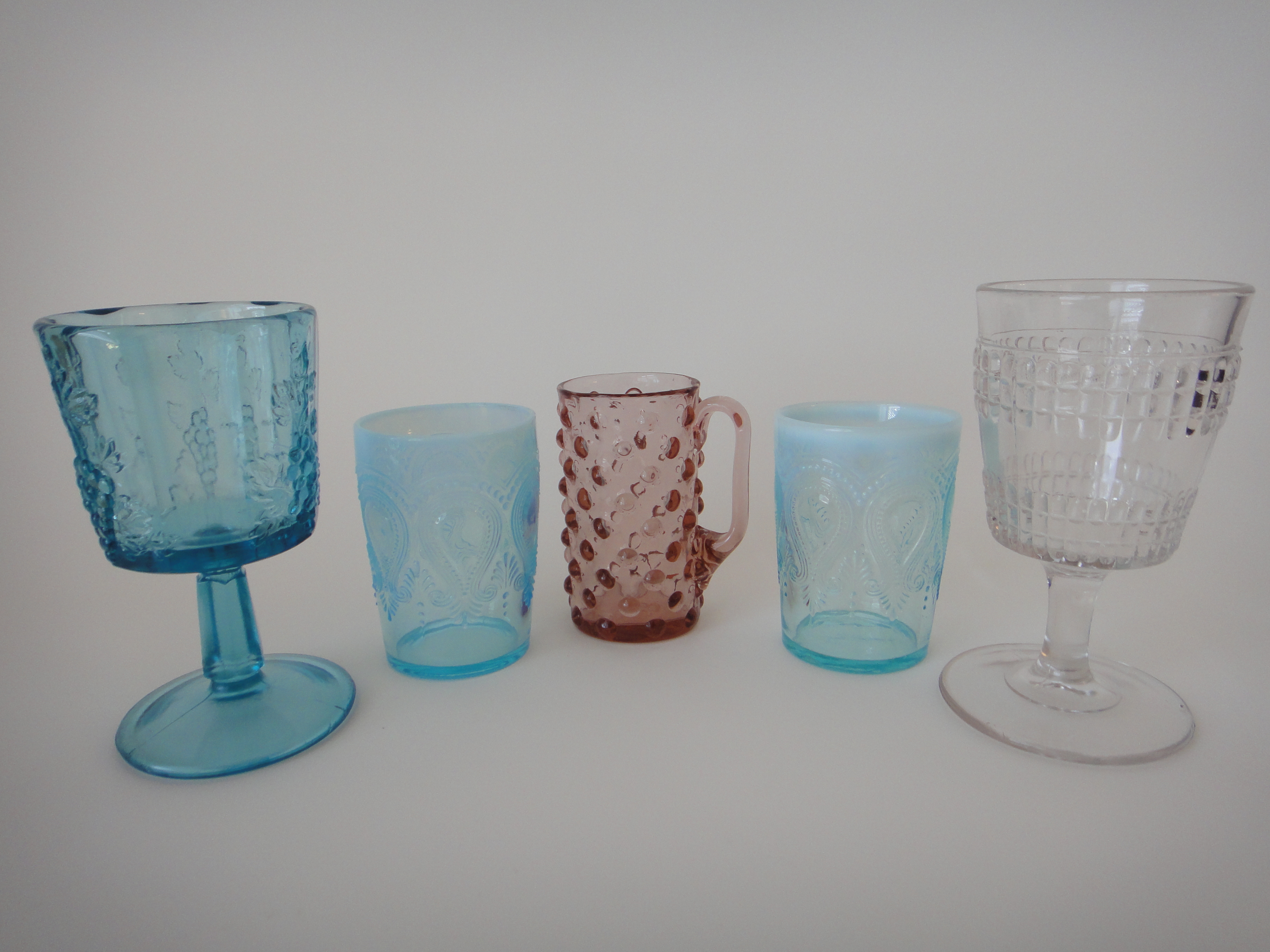 Early American Pressed Glass and Vintage Glassware