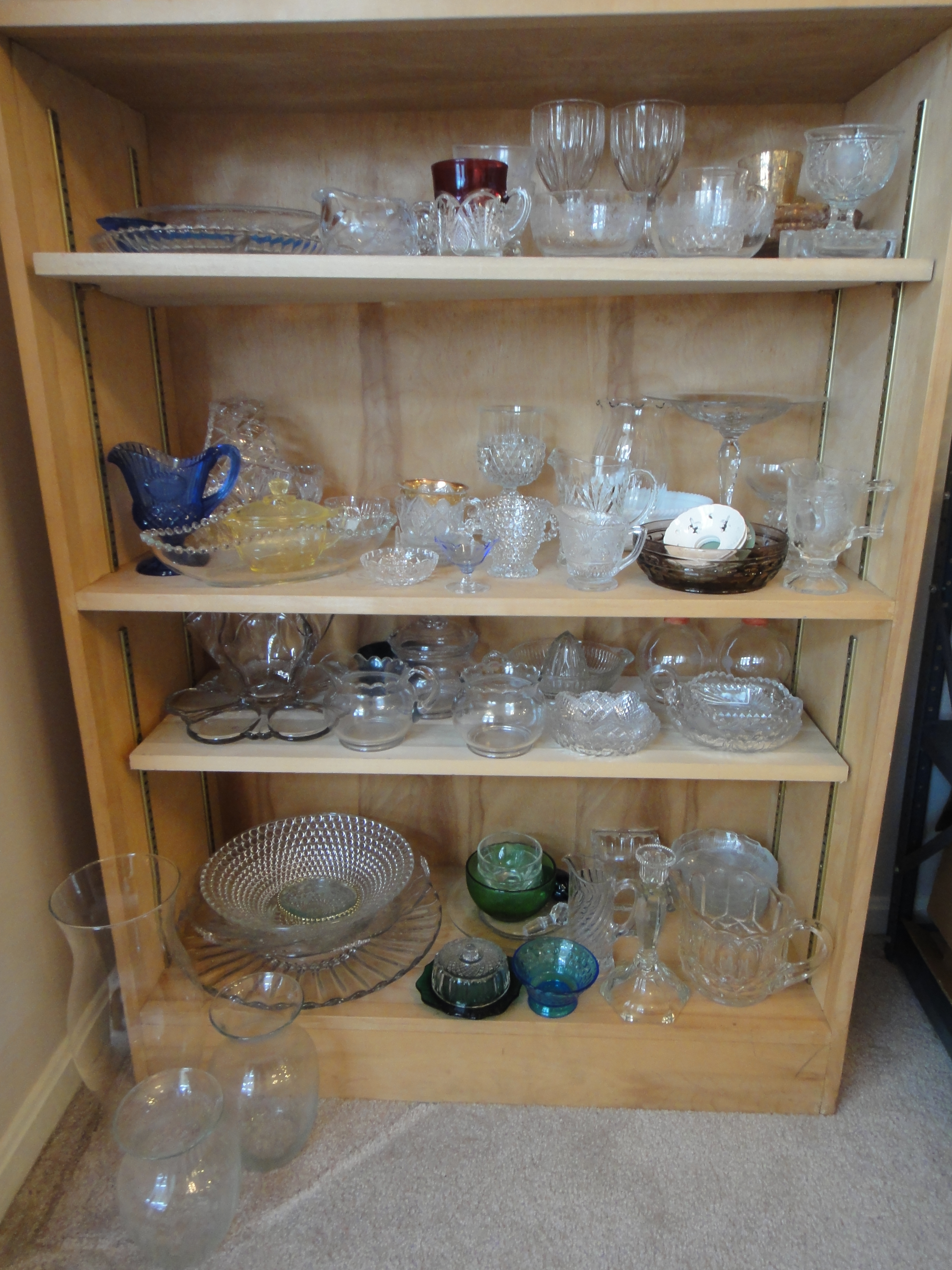 Wonderful Collection Vintage Crystal and Early American Pressed Glass