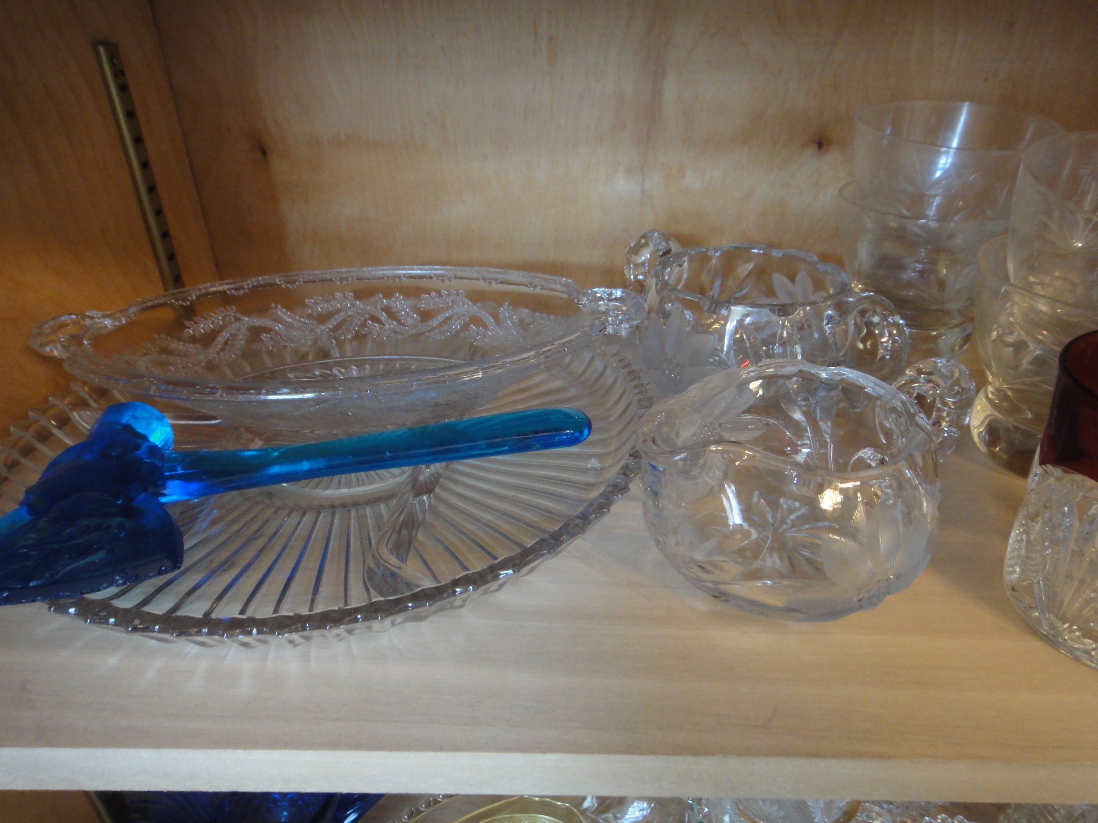 Wonderful Collection Vintage Crystal and Early American Pressed Glass