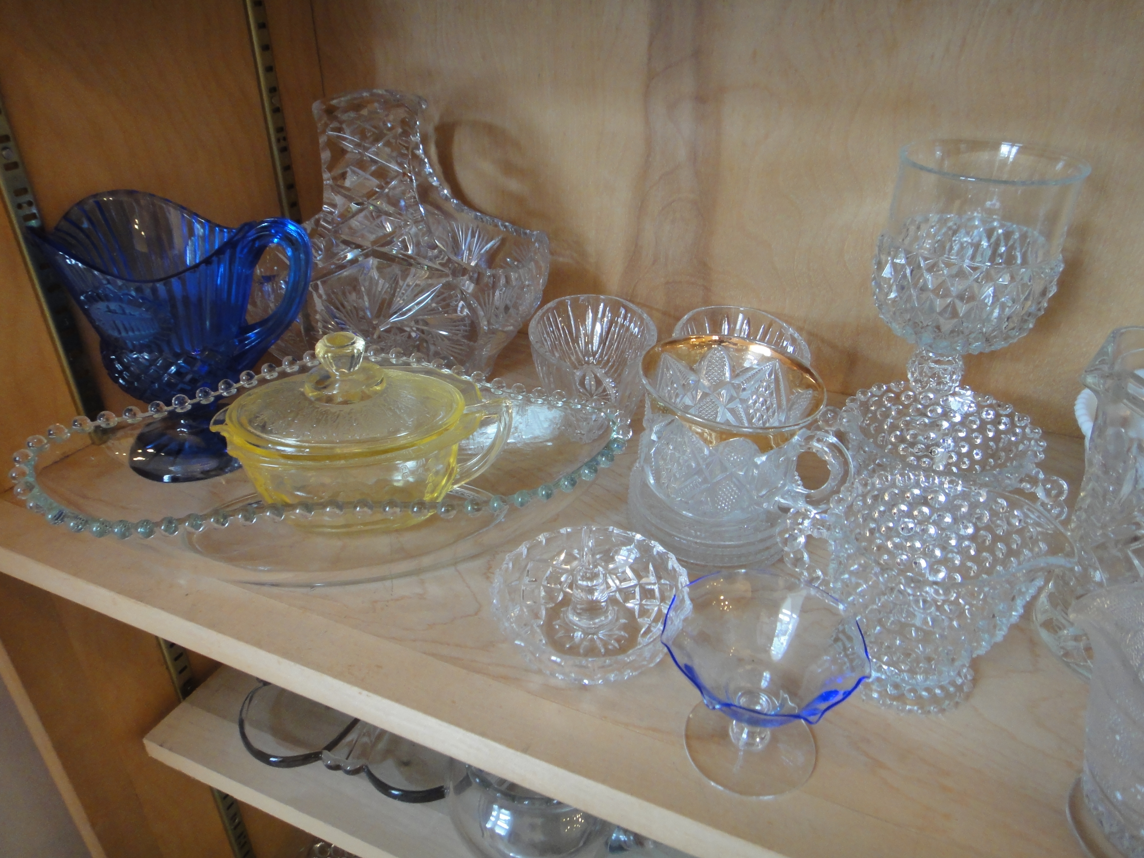 Wonderful Collection Vintage Crystal and Early American Pressed Glass