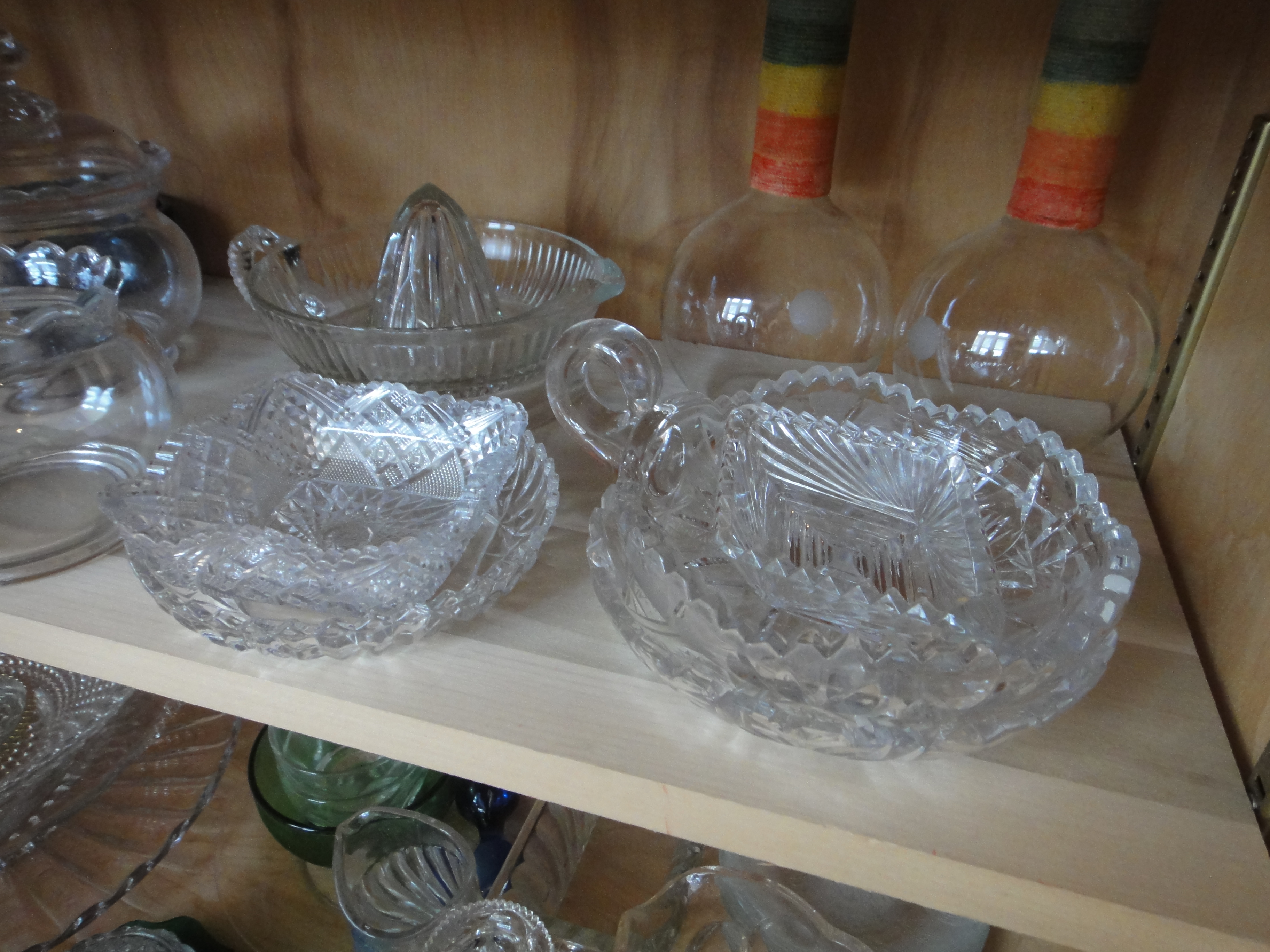 Wonderful Collection Vintage Crystal and Early American Pressed Glass