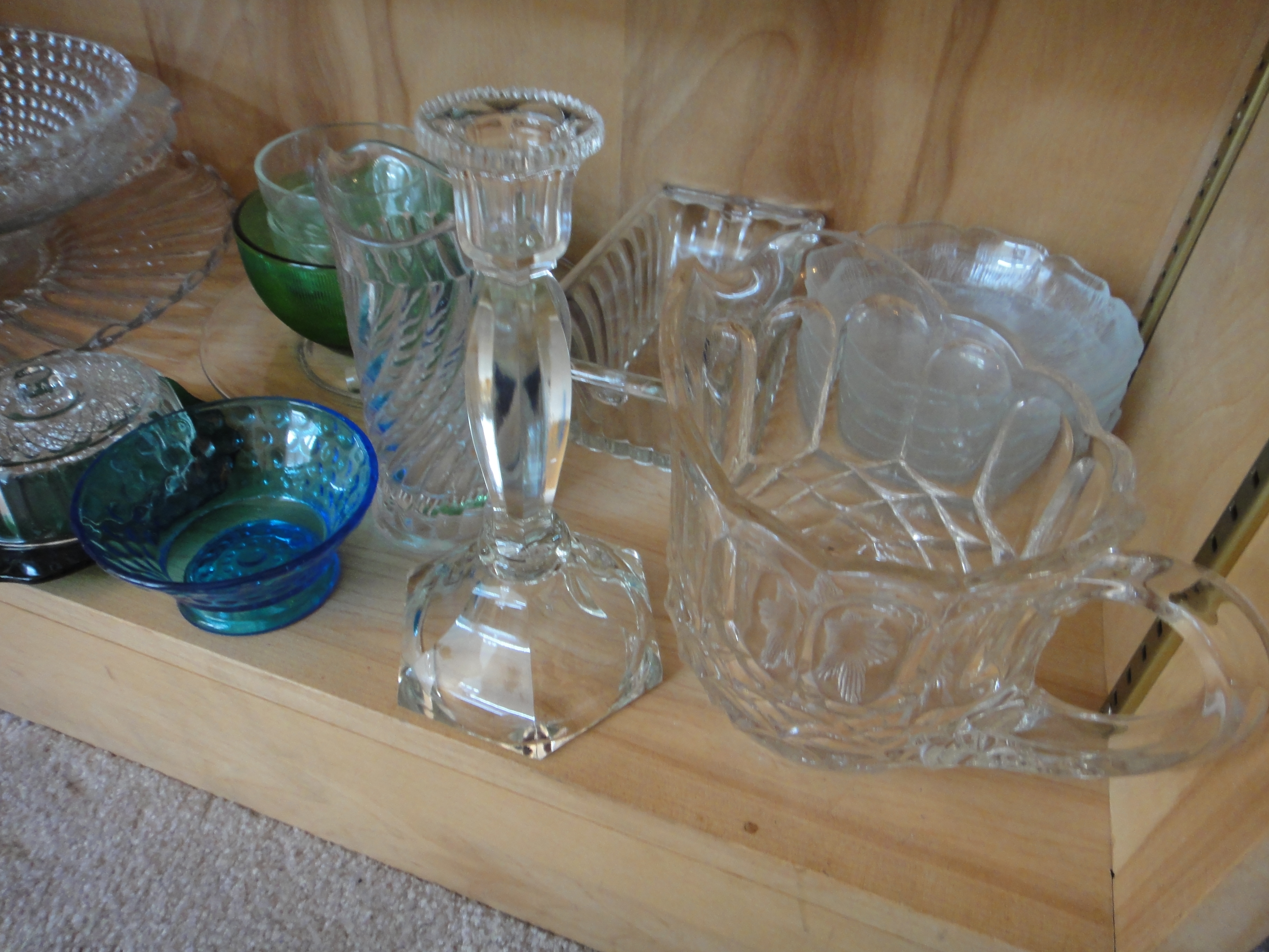 Wonderful Collection Vintage Crystal and Early American Pressed Glass