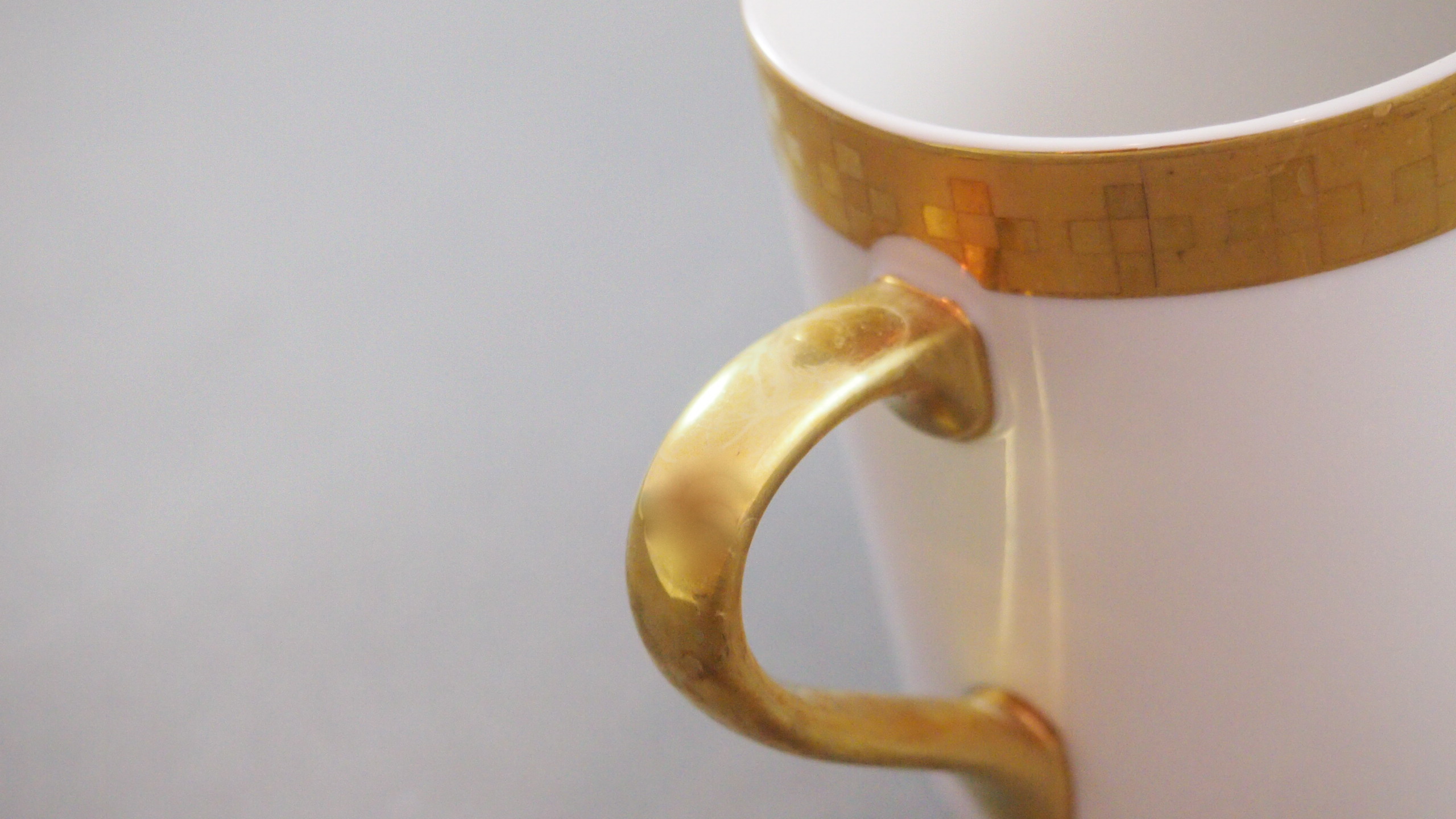 Frank Lloyd Wright Inspired Tiffany & Co. Imperial Coffee Mugs