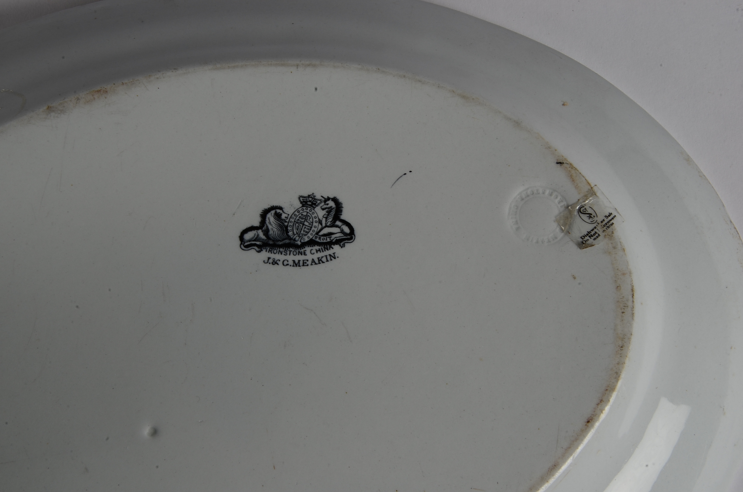 A Collection of Vintage English Ironstone Serving Platters